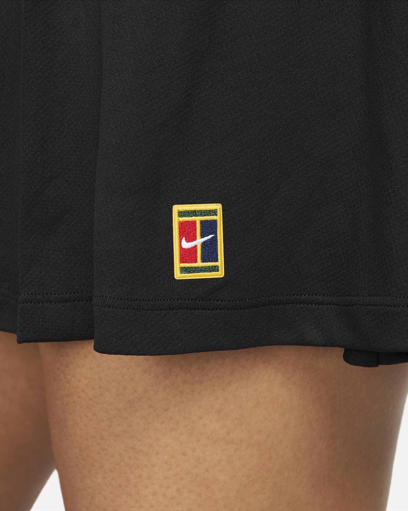 NikeCourt Dri-FIT Heritage Faldilla de tennis - Dona - Negre