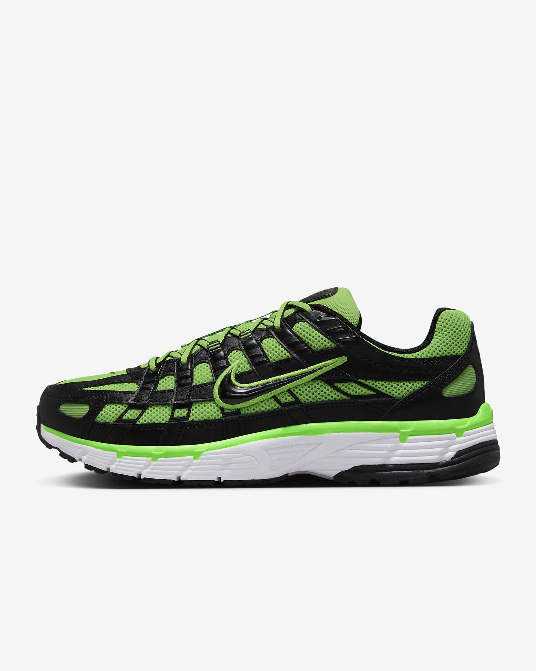 Nike P-6000 Shoes - Green Strike/White/Metallic Silver/Black