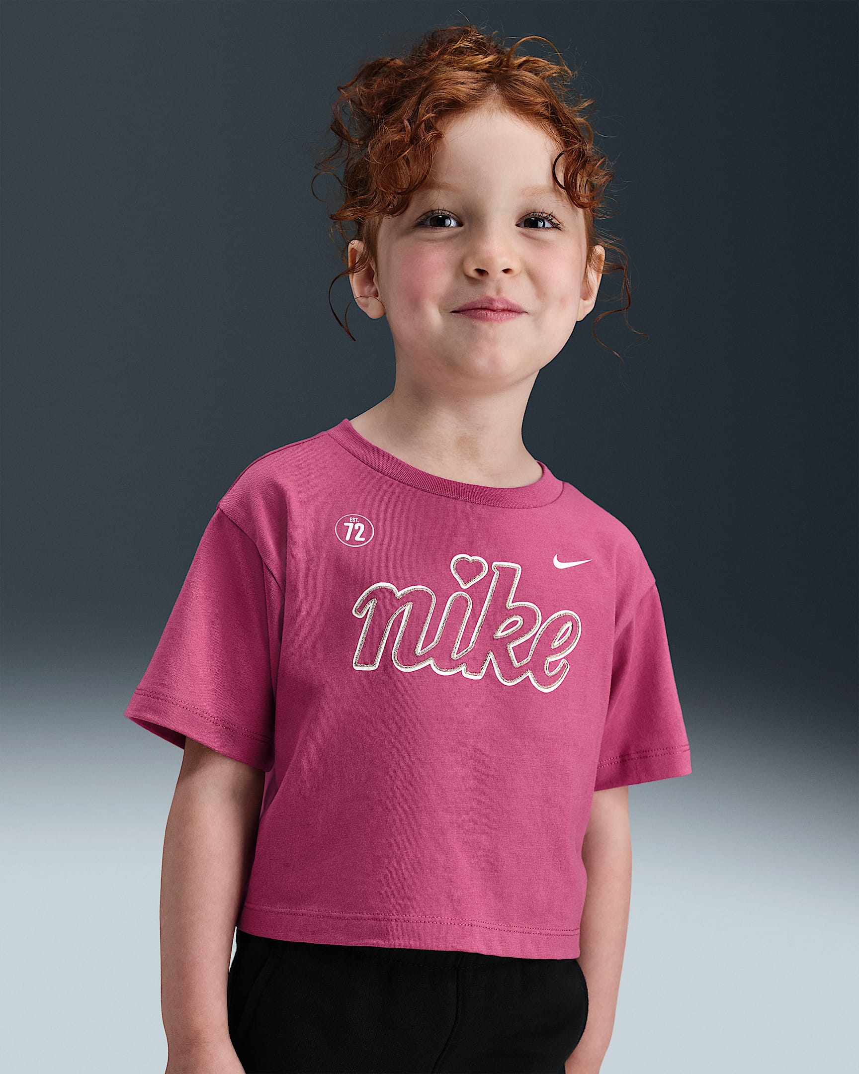 Nike Cozy Toddler T-Shirt - Sweet Beet