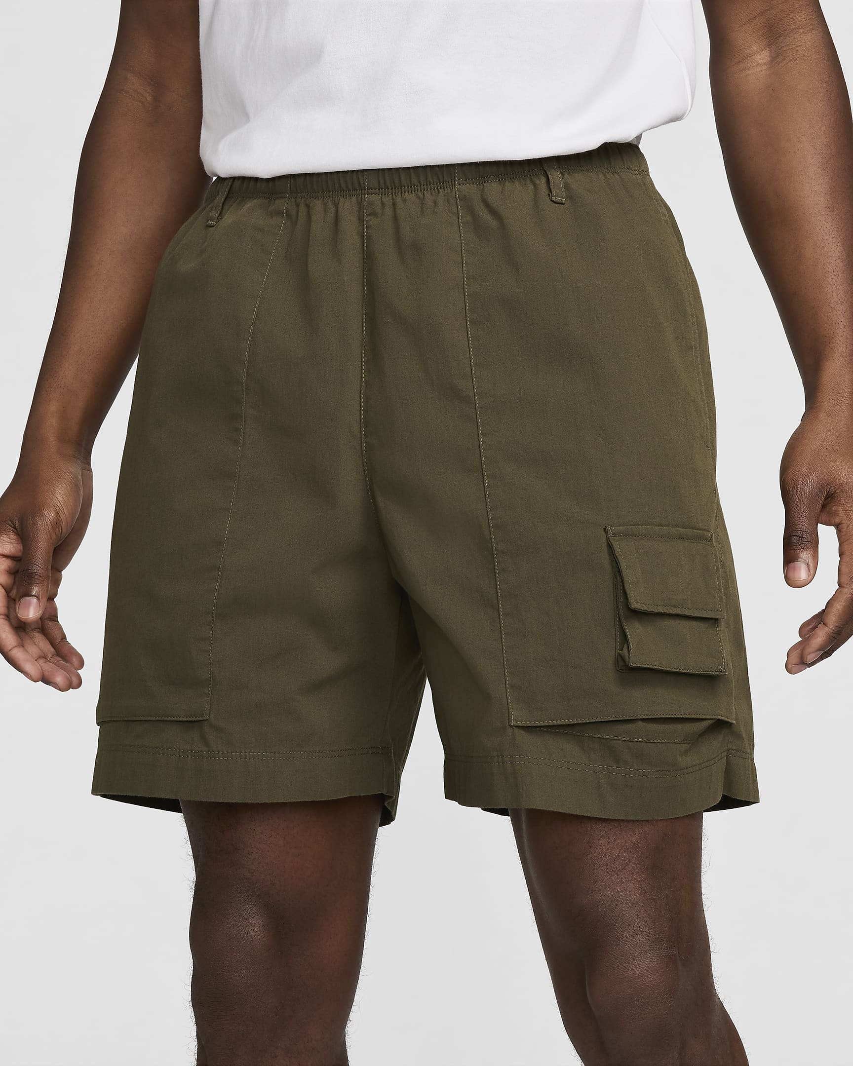 Short Camp Nike Life pour femme - Cargo Khaki/Cargo Khaki