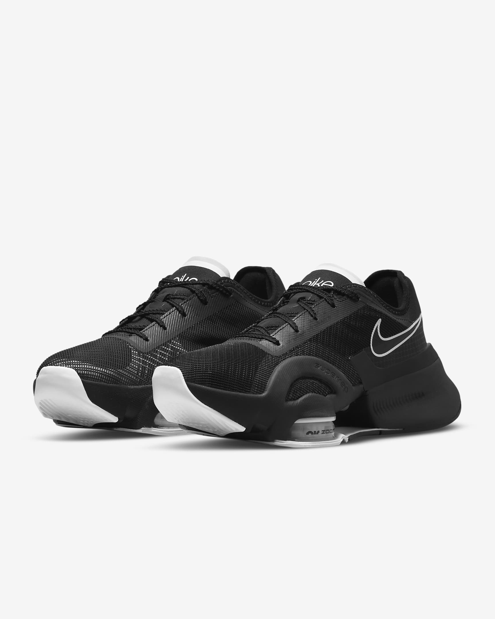 Nike Air Zoom SuperRep 3 Women's HIIT Class Shoes - Black/Black/Anthracite/White