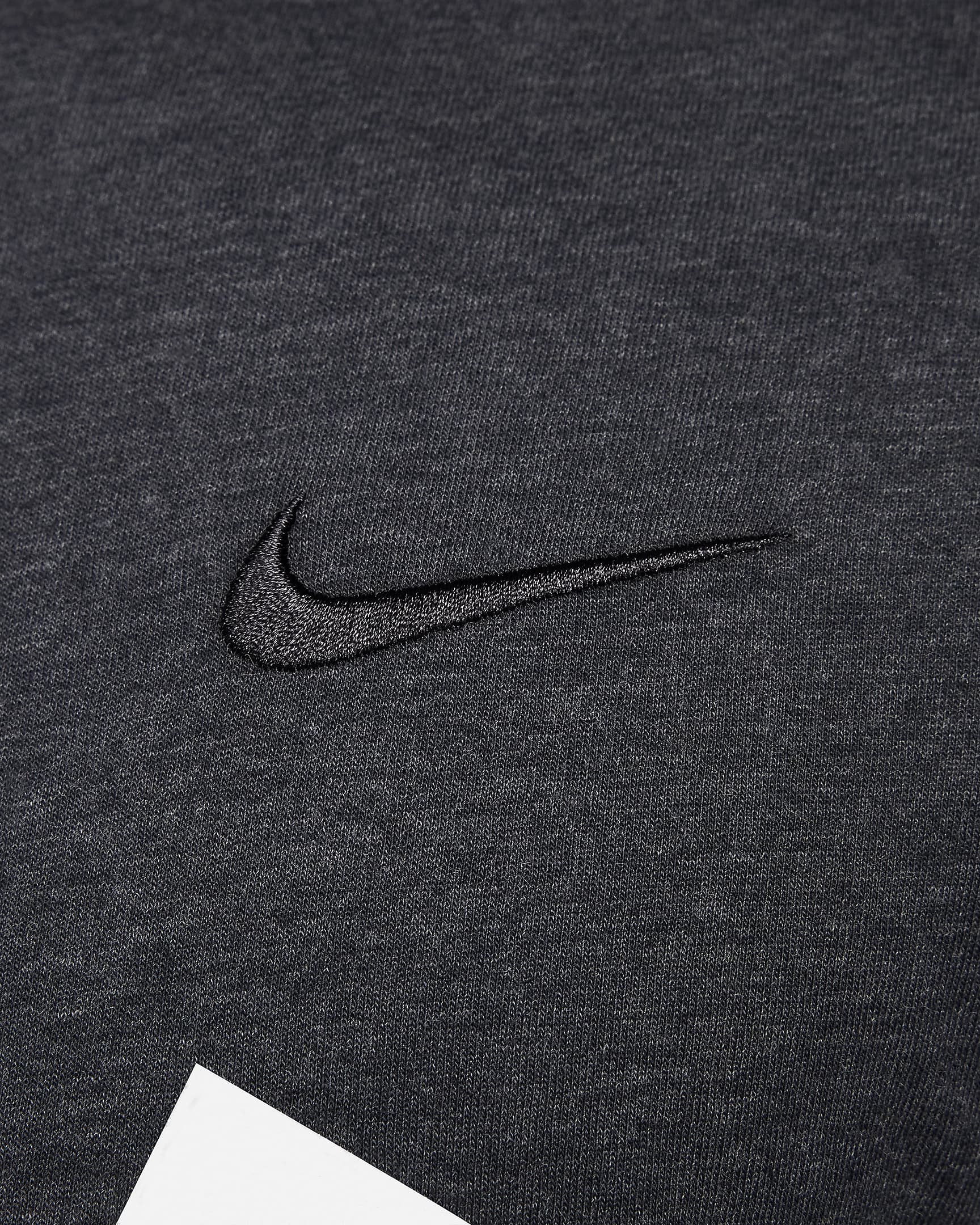 Nike Primary Swoosh Men's Dri-FIT Short-Sleeve Versatile Top - Black/Anthracite/Heather/Black