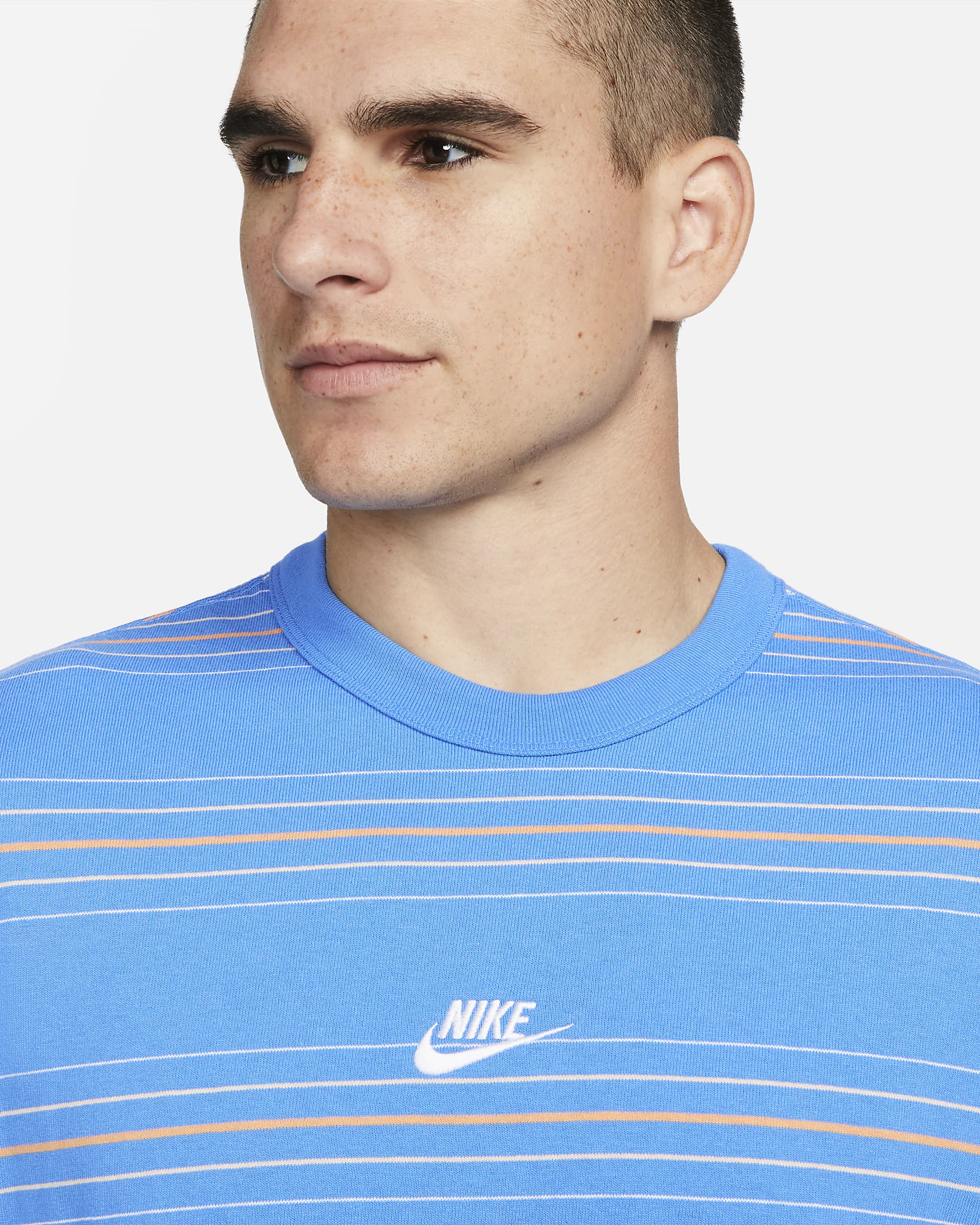 striped nike shirt