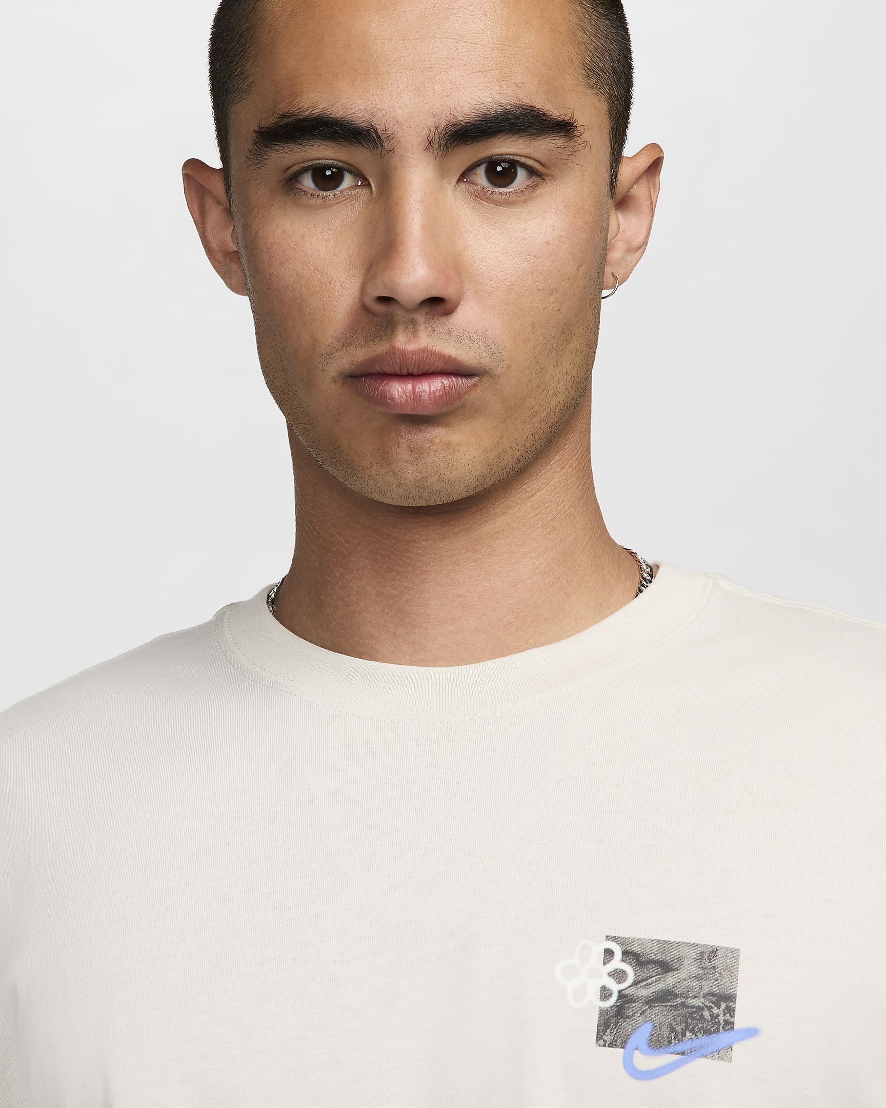 Nike Sportswear Max90 Men's T-Shirt - Light Bone