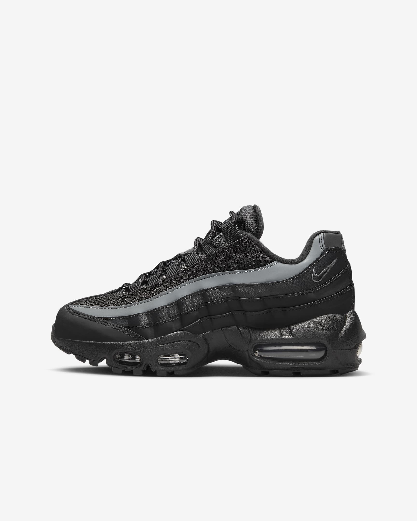 Nike Air Max 95 Older Kids' Shoes - Black/Anthracite/Smoke Grey/Black