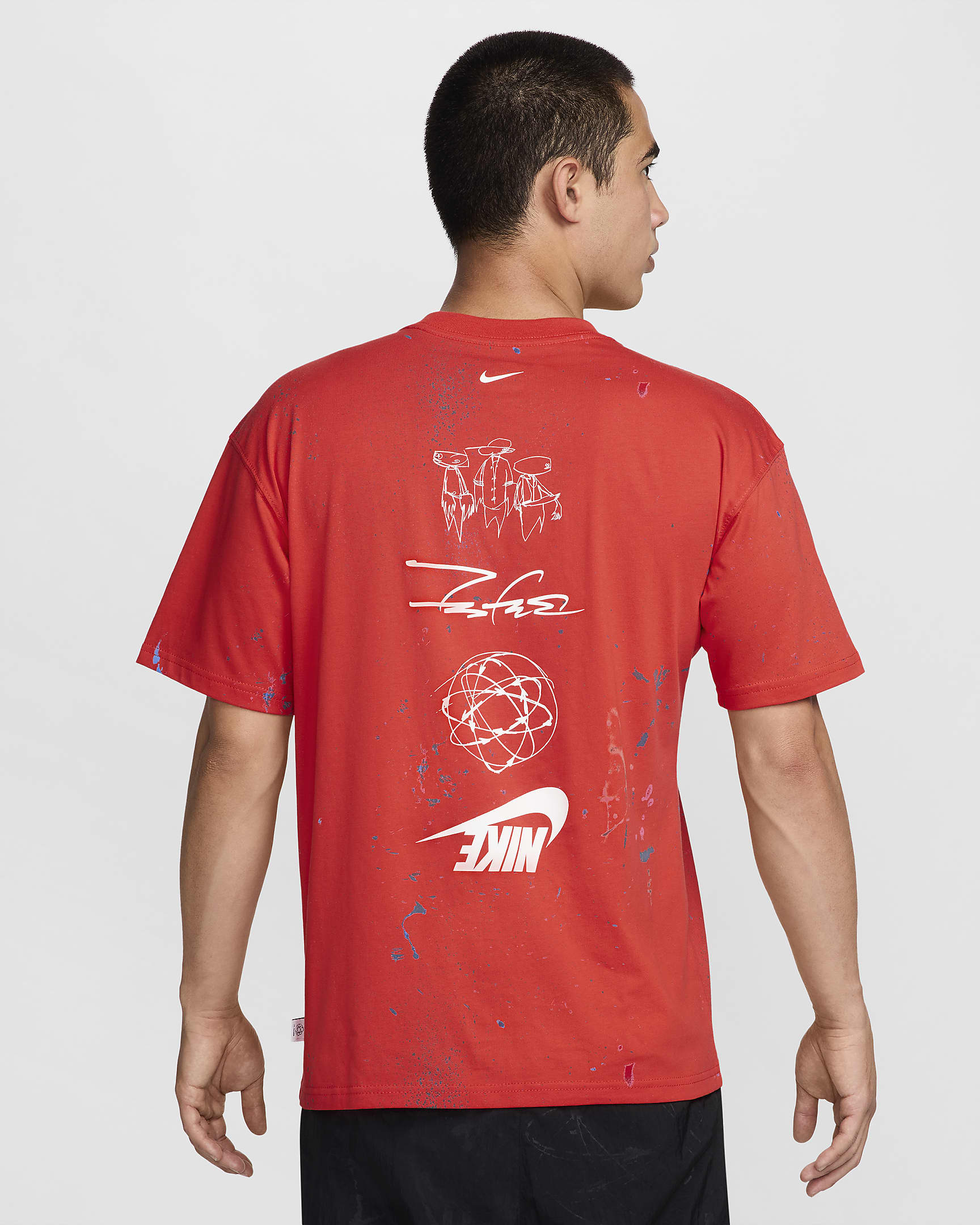 เสื้อยืดผู้ชาย Max90 Nike Sportswear - Light Crimson