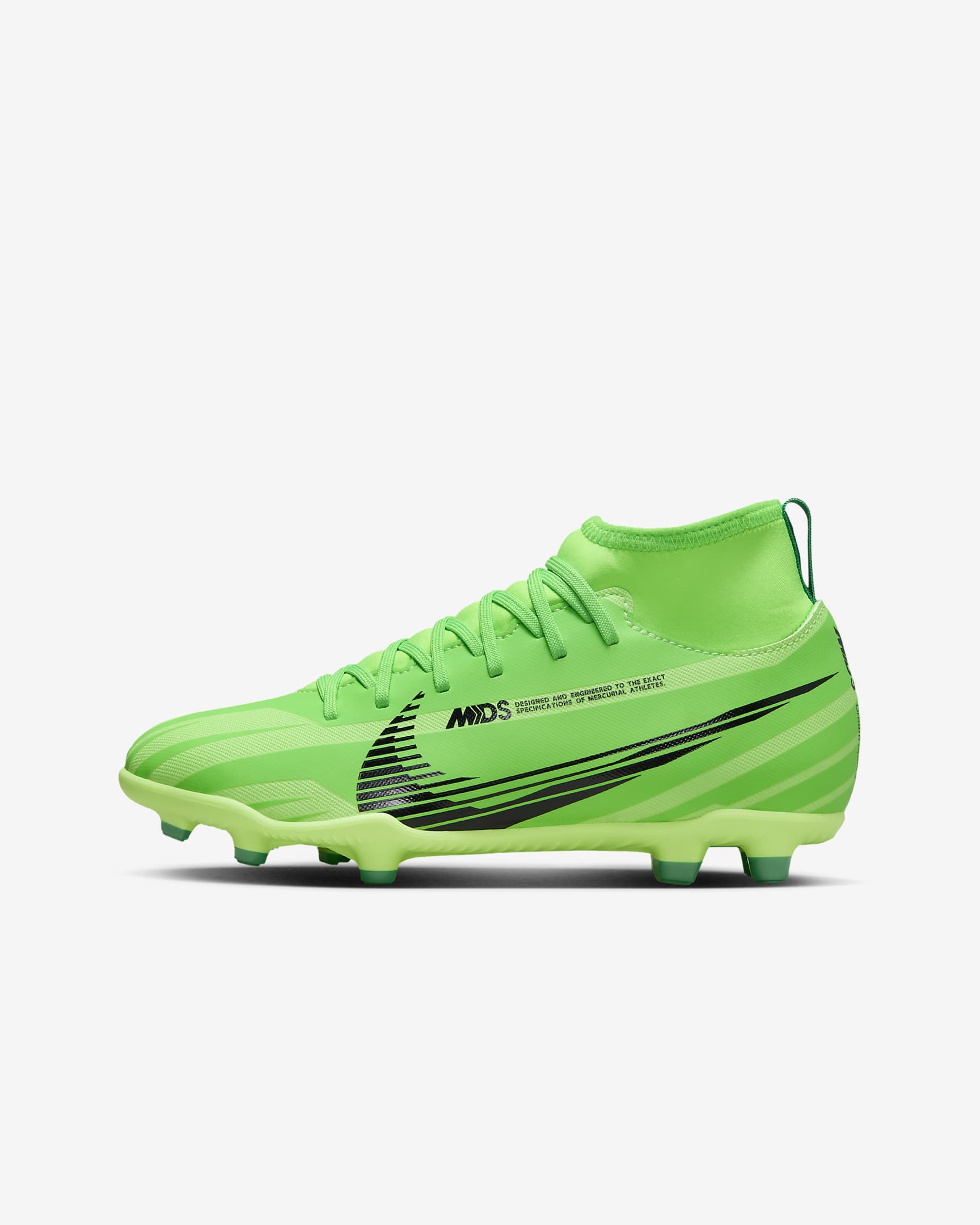 Nike Jr. Superfly 9 Club Mercurial Dream Speed Little/Big Kids' MG High ...