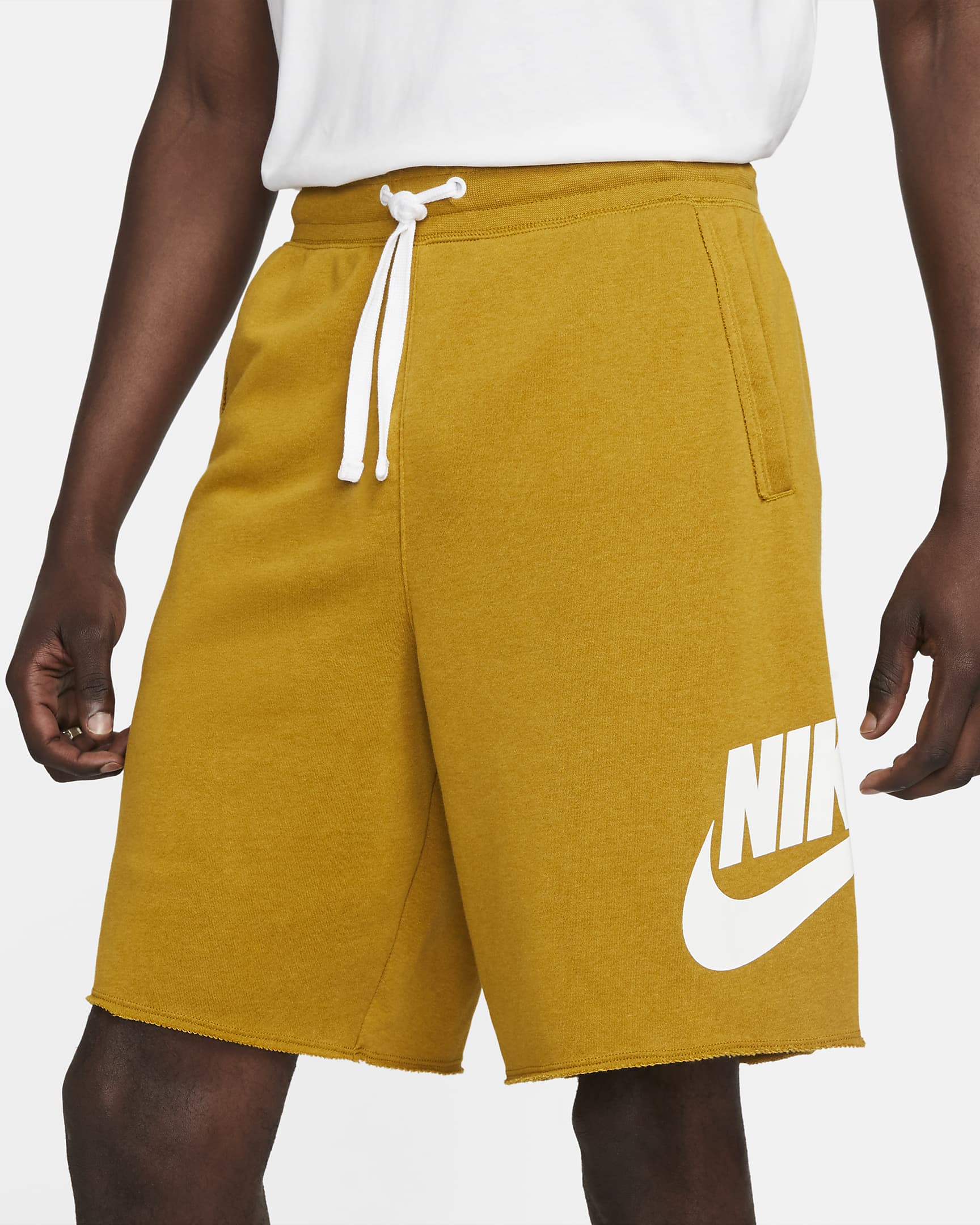 mens nike terry cloth shorts