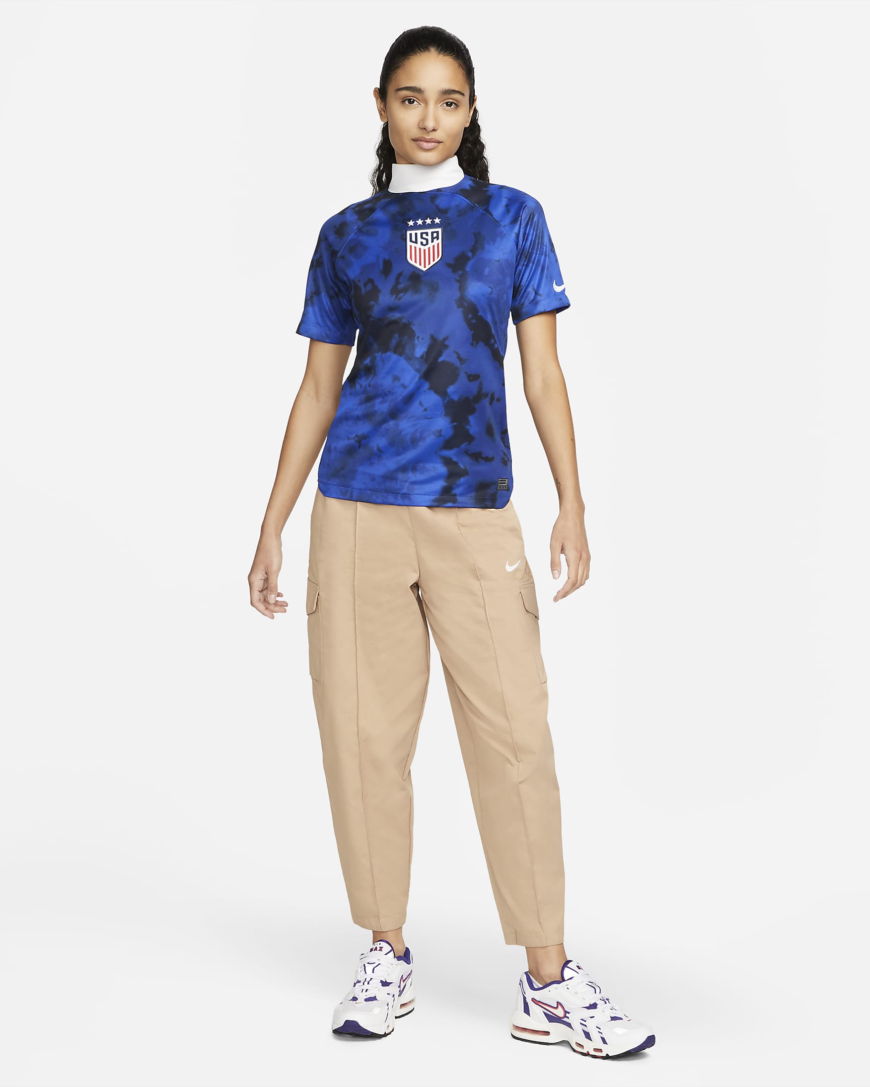 Jersey de fútbol Nike Dri-FIT de la selección de fútbol femenino de EE ...