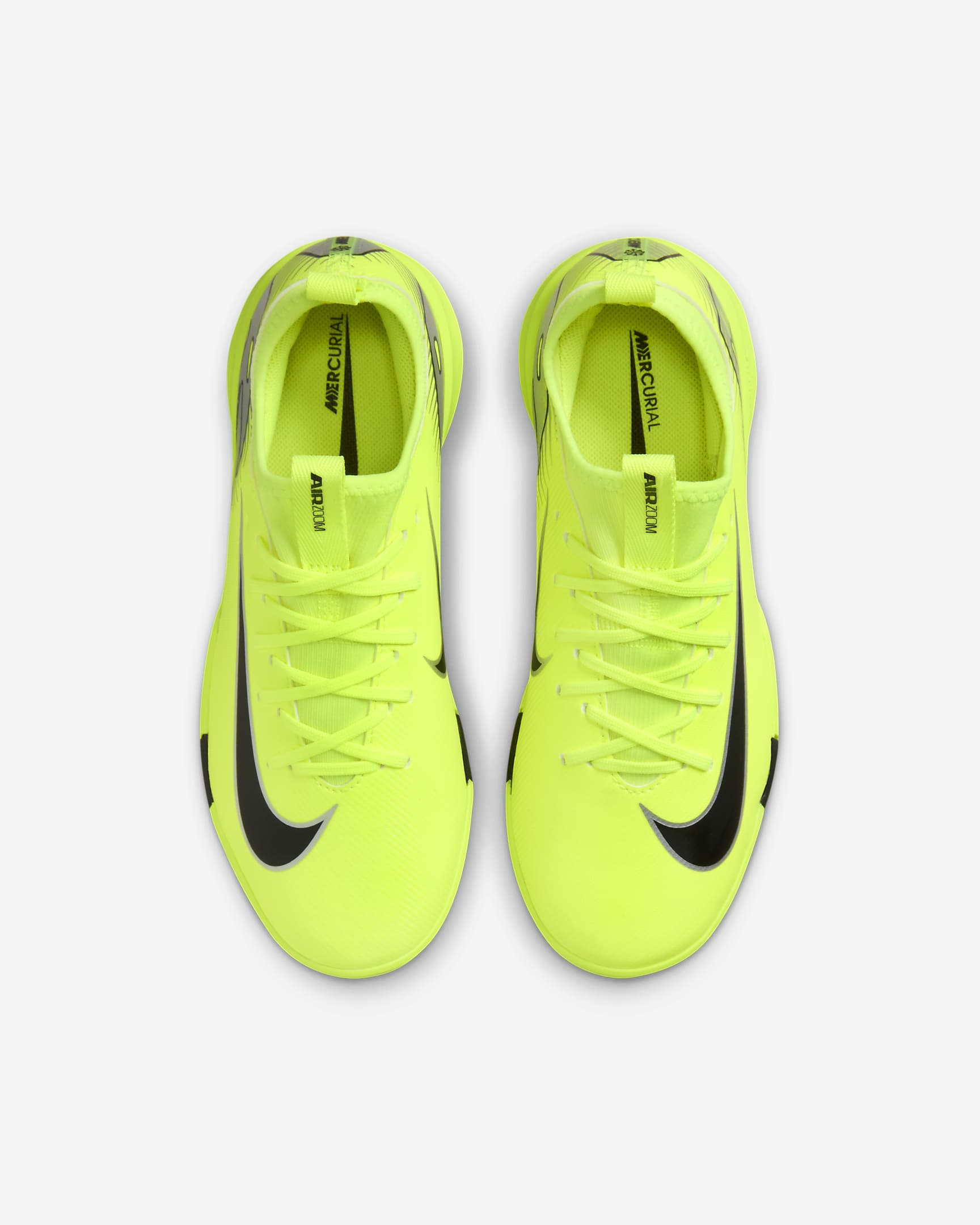 Nike Jr. Mercurial Vapor 16 Academy IC alacsony szárú futballcipő gyerekeknek/nagyobb gyerekeknek - Volt/Fekete