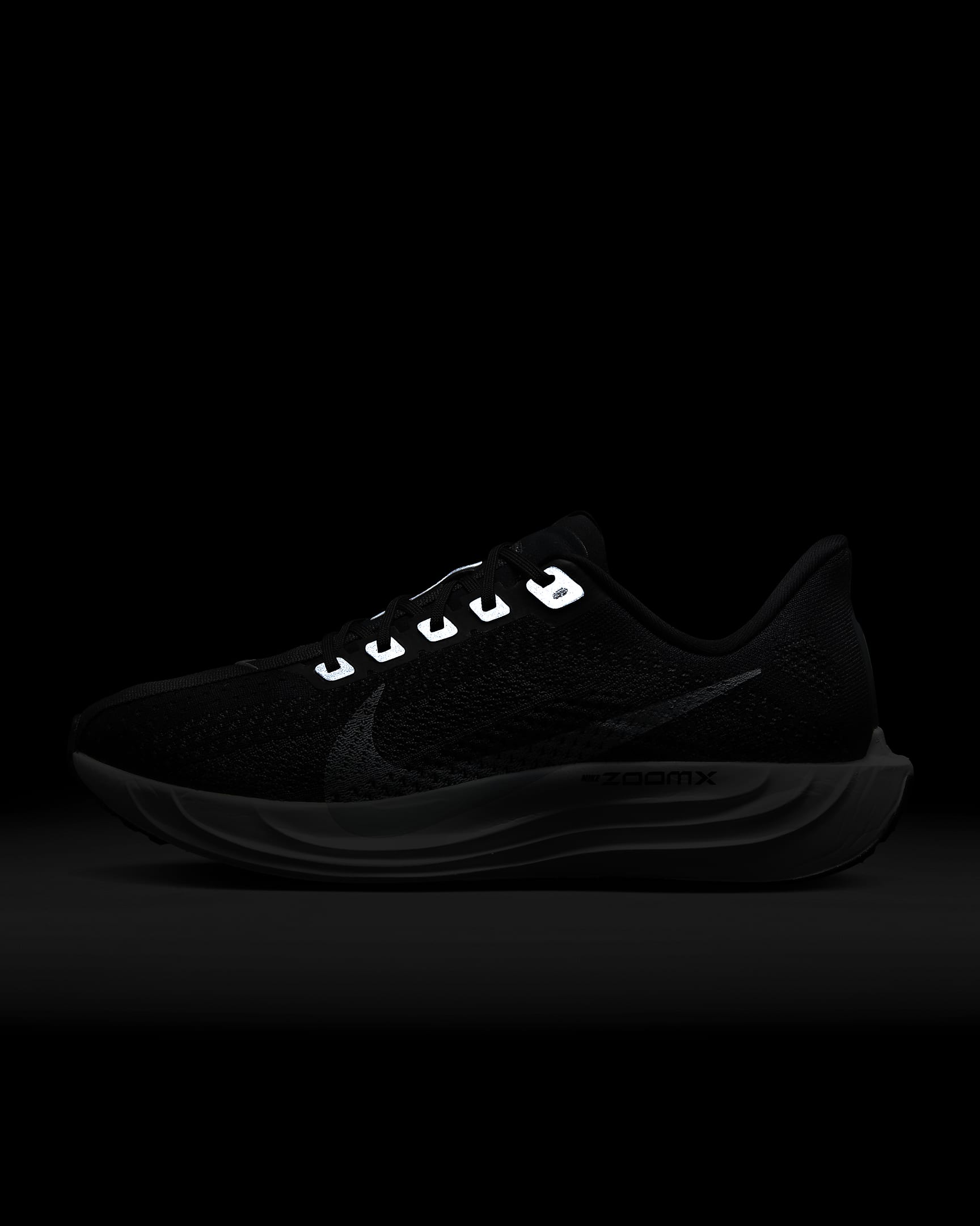 Nike Pegasus Plus Straßenlaufschuh (Damen) - Schwarz/Anthracite/Weiß/Pure Platinum