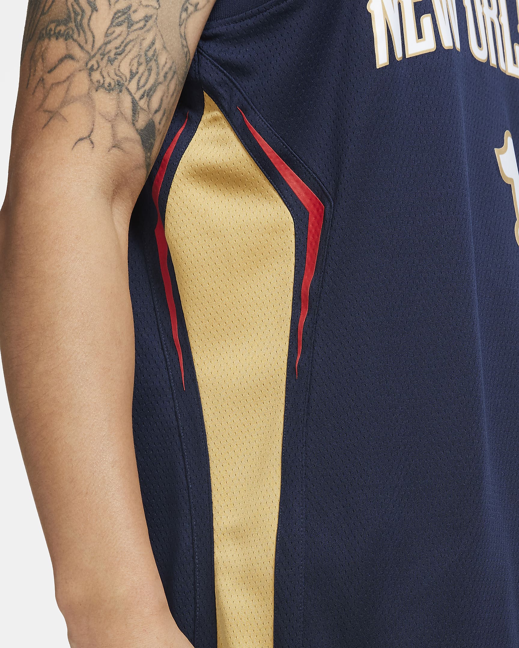 Zion Williamson Pelicans Icon Edition 2020 Nike NBA Swingman Jersey - College Navy/Club Gold