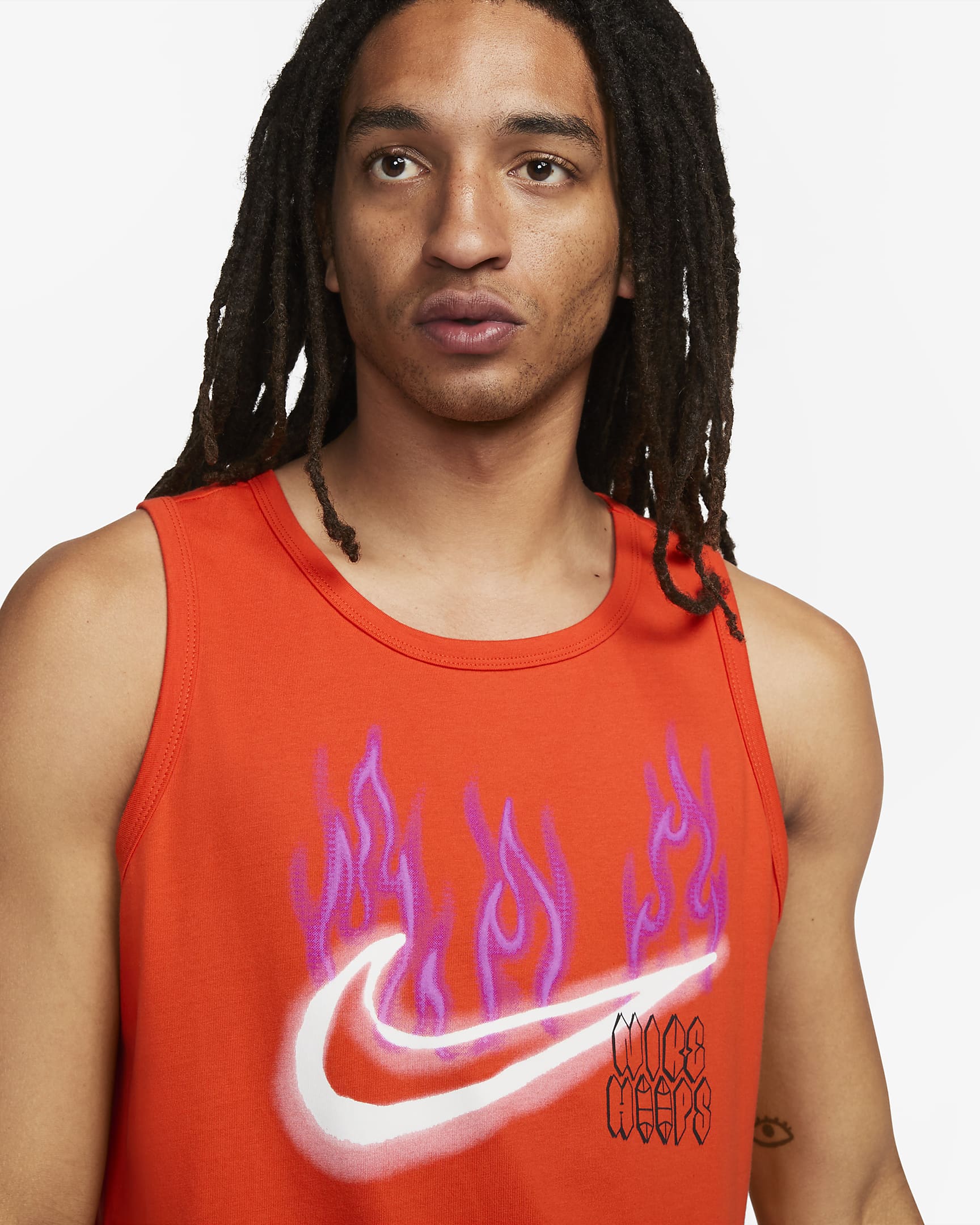 Nike Mens Swoosh Basketball Tank Top Nike Uk