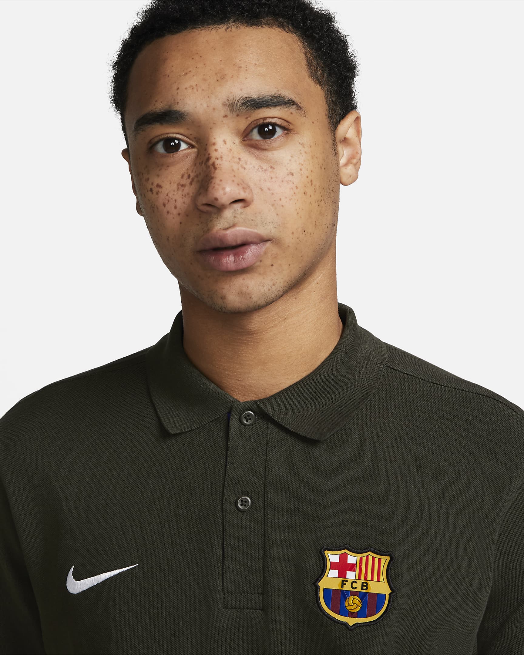 F.C. Barcelona Men's Nike Football Polo. Nike CA