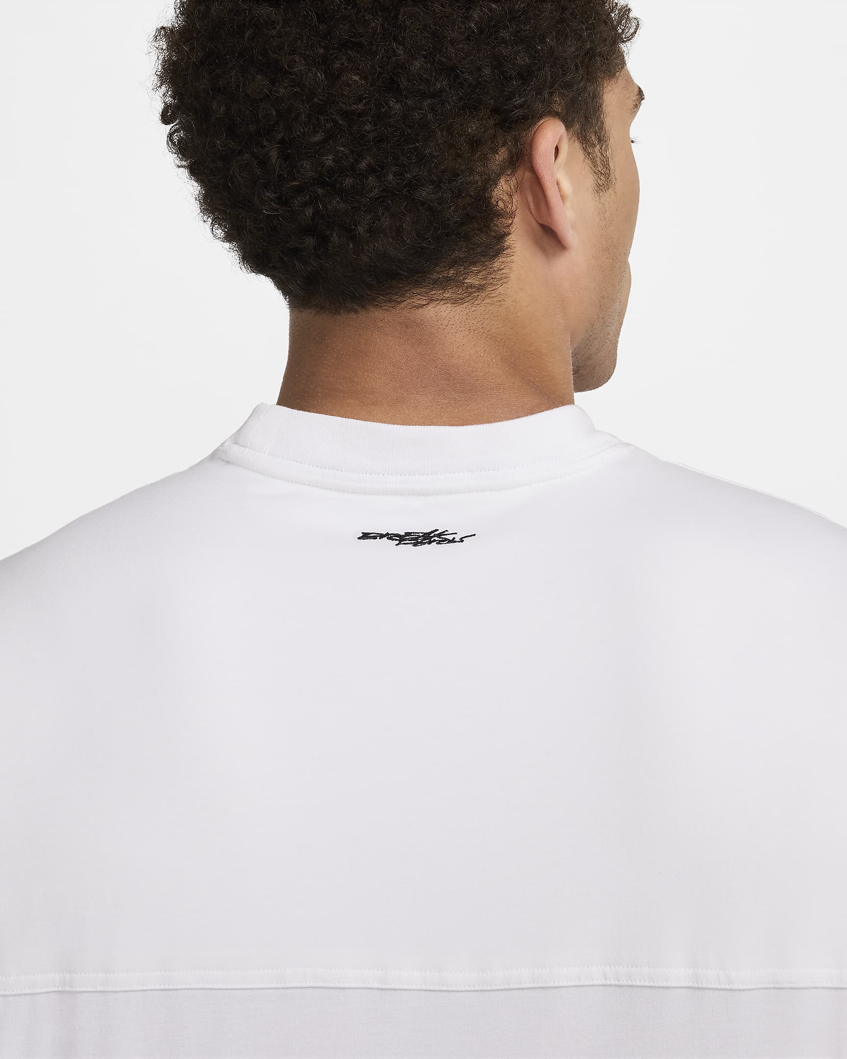 Camisola de manga curta Nike Dri-FIT ADV Breaking EUA para homem - Branco/Preto