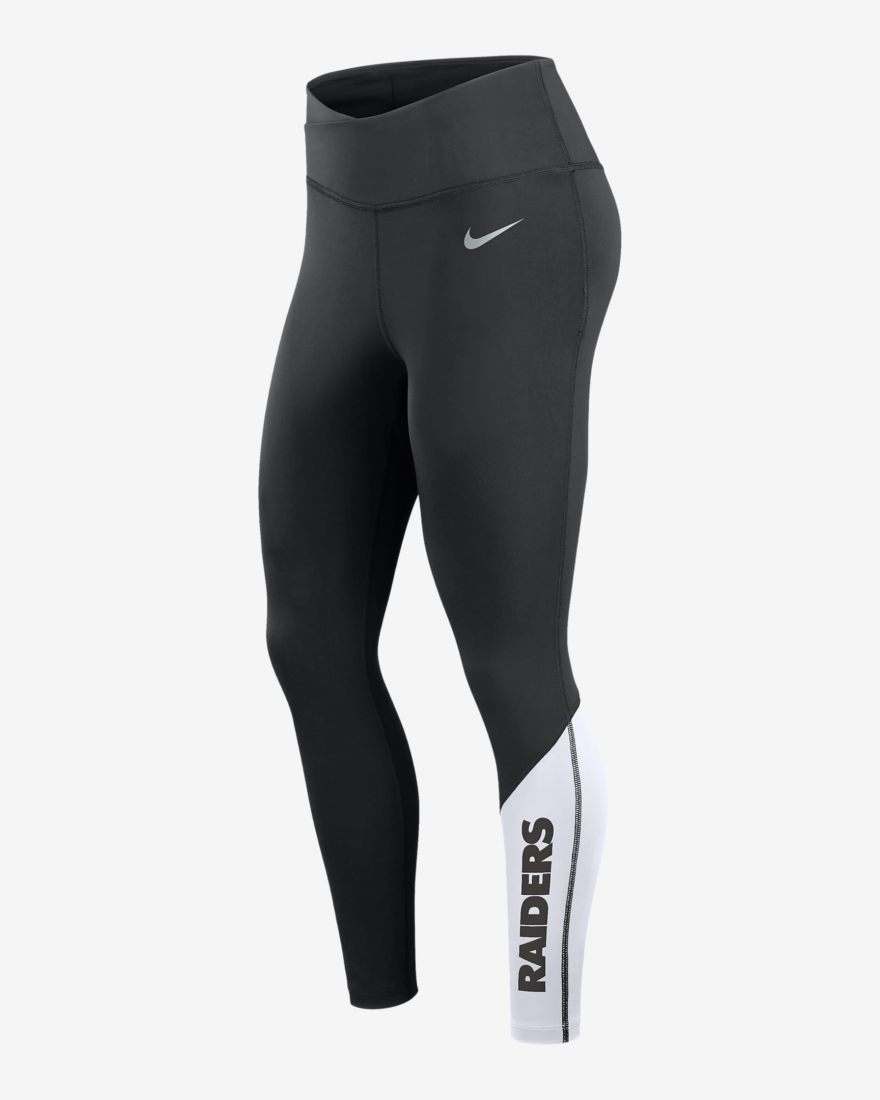 Leggings de 7/8 para mujer Nike Dri-FIT (NFL Las Vegas Raiders). Nike.com