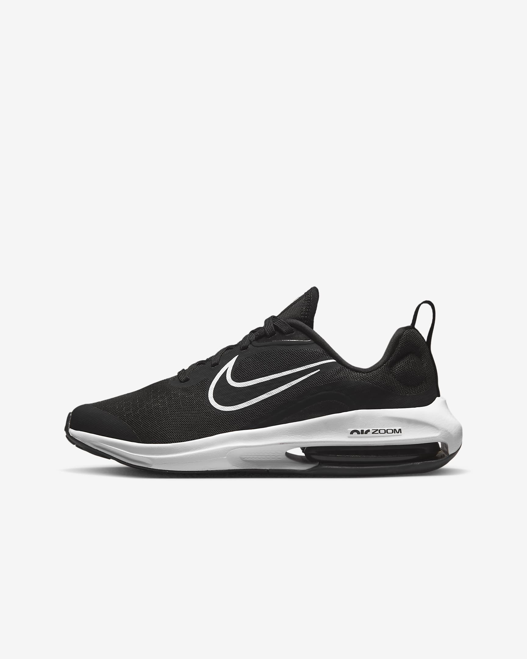 Nike Air Zoom Arcadia 2 Older Kids' Road Running Shoes - Black/Anthracite/White