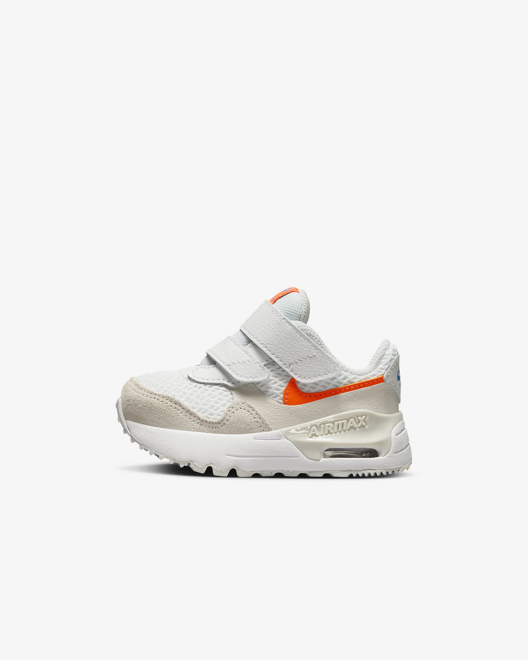 Nike Air Max SYSTM Baby/Toddler Shoes - White/Phantom/Photon Dust/Total Orange