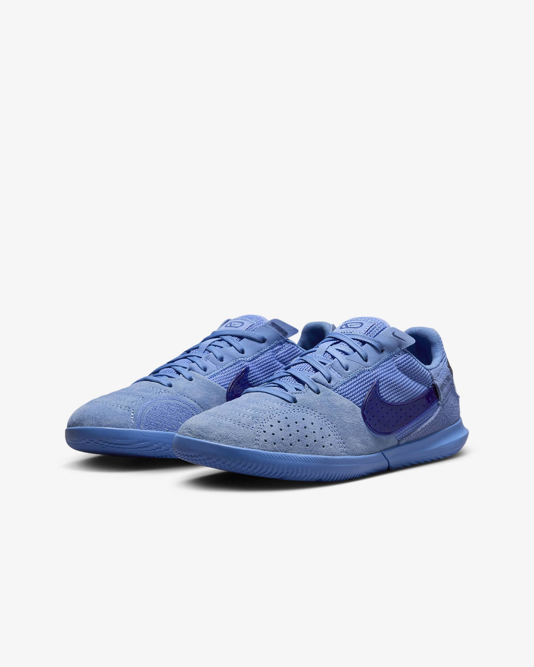 Nike Jr. Streetgato Younger/Older Kids' Low-Top Football Shoes - Royal Pulse/Deep Royal Blue