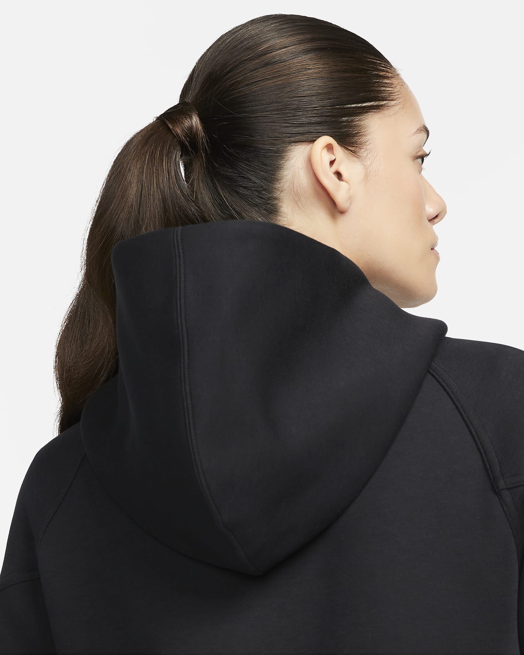 Nike Sportswear Tech Fleece Windrunner Women's Full-Zip Hoodie - Black/Black