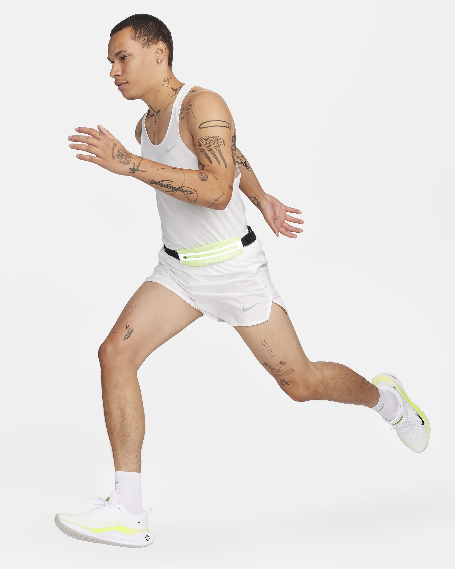 Nike Fast Men's DriFIT 3" BriefLined Running Shorts.
