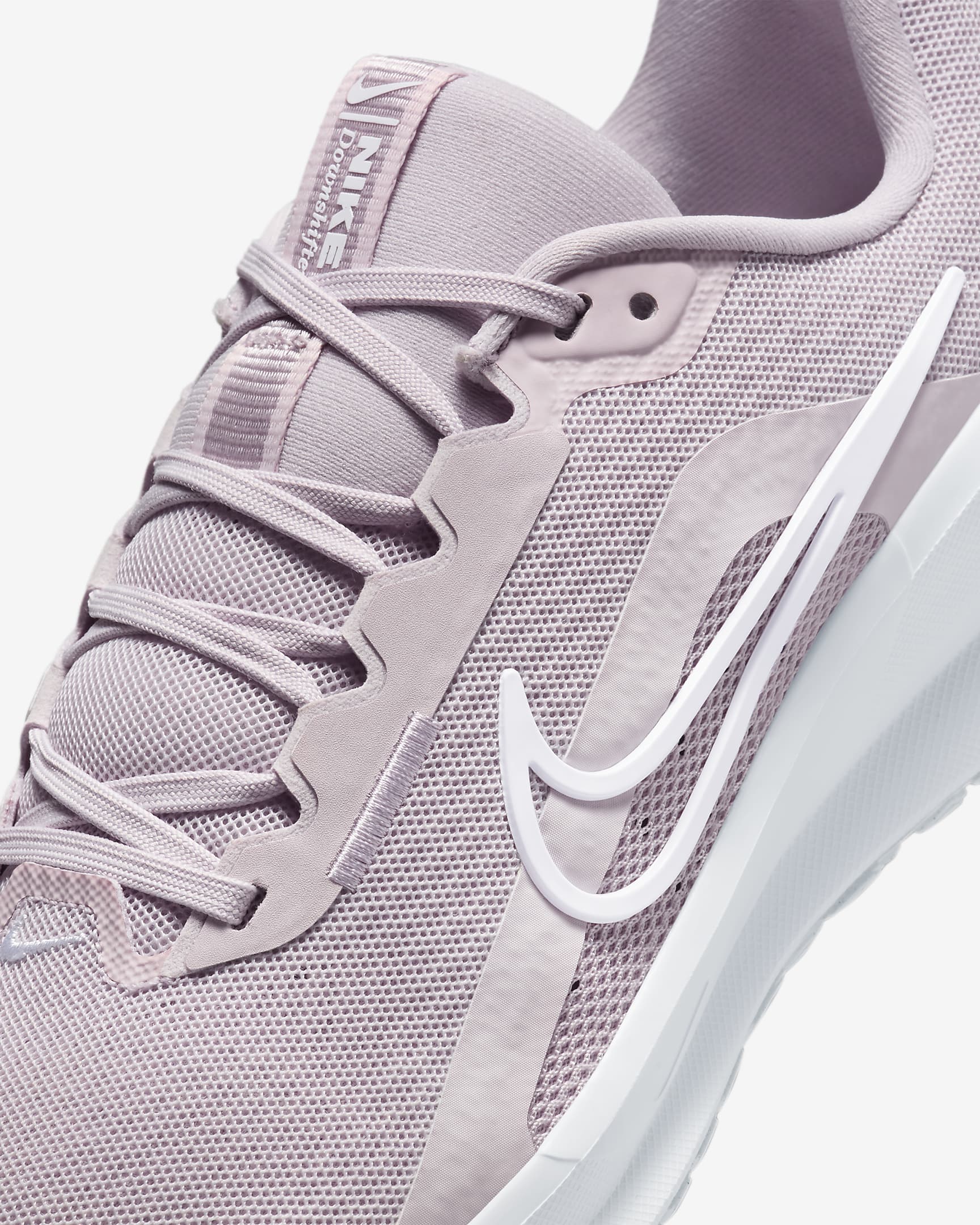 Damskie buty do biegania po asfalcie Nike Downshifter 13 - Platinum Violet/Photon Dust/Biel