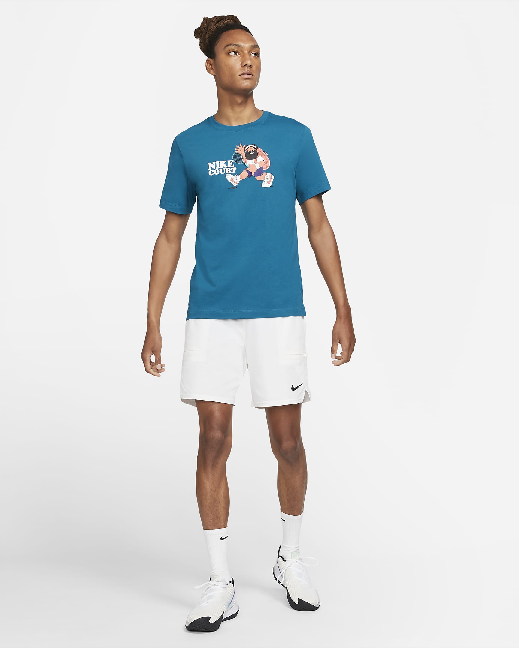 NikeCourt Men's Tennis T-Shirt. Nike JP