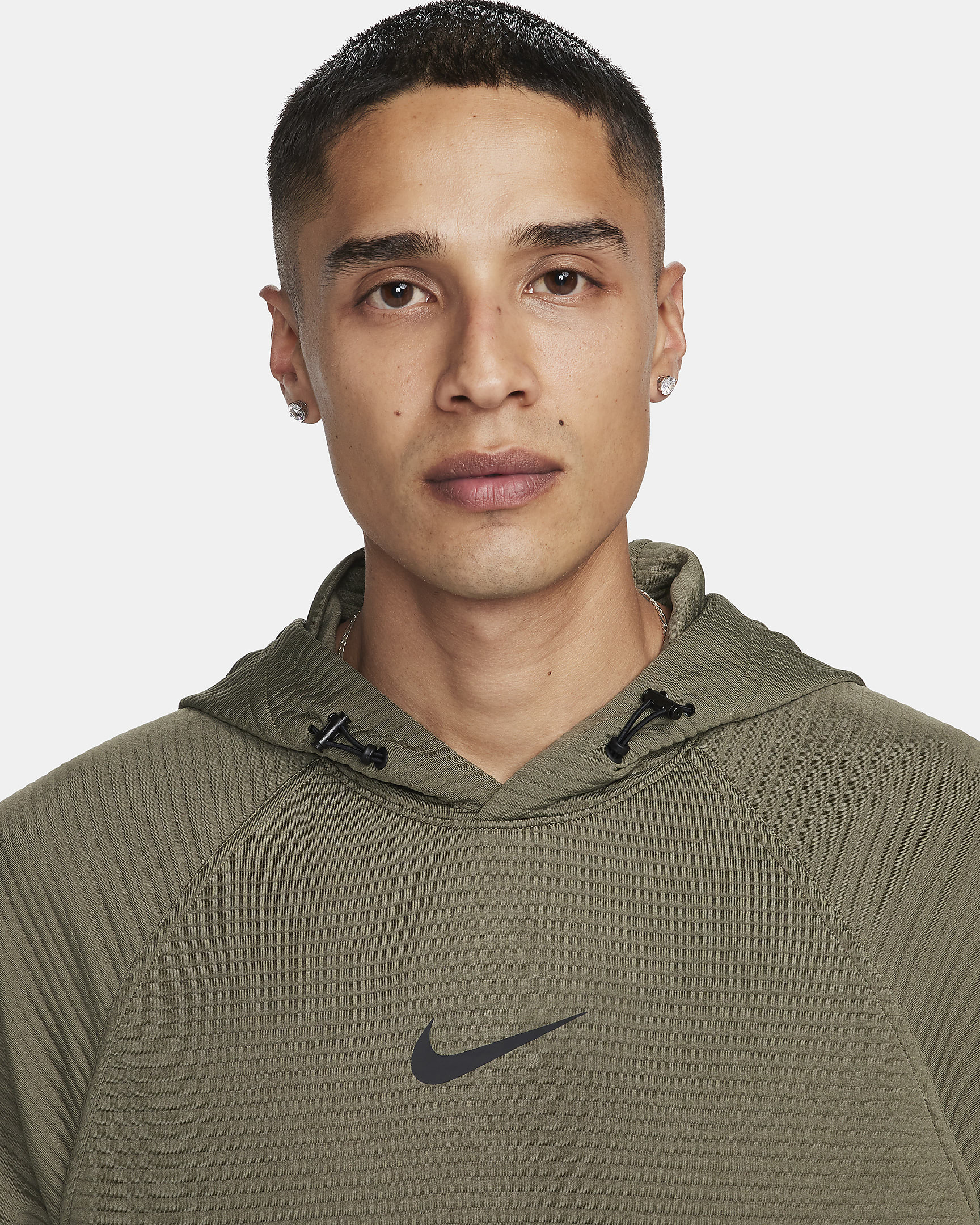 Nike Men's DriFIT Fleece Fitness Pullover.