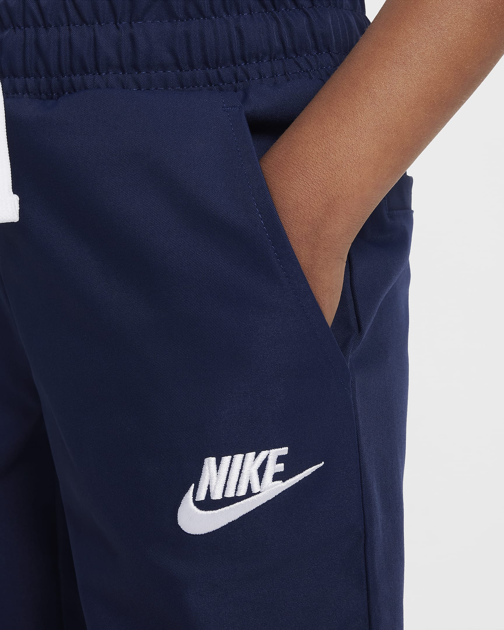 Nike Dri-FIT Little Kids' Woven Pants - Midnight Navy