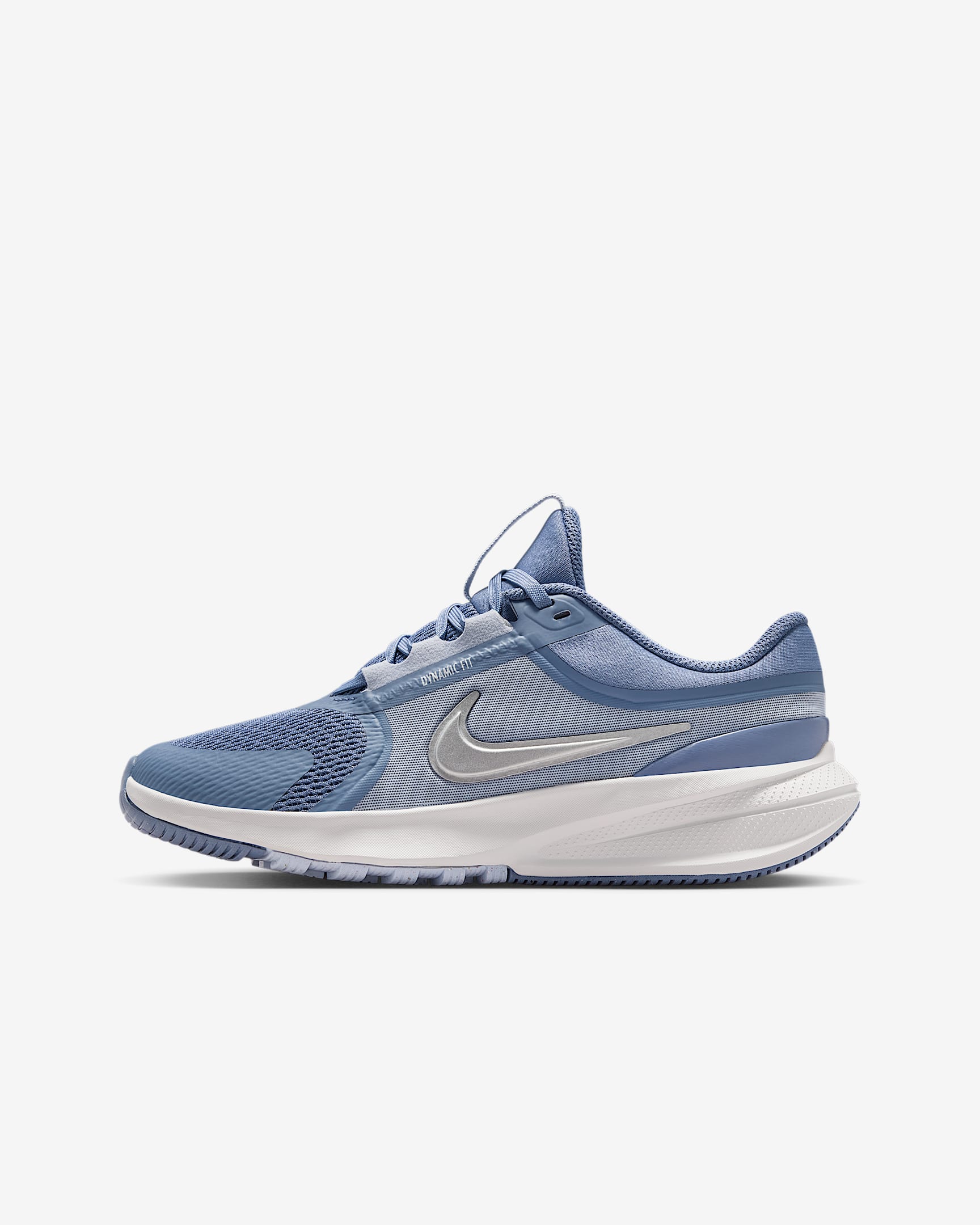 Nike Star Runner 5 Older Kids' Running Shoes - World Indigo/Ghost/Platinum Tint/Metallic Silver
