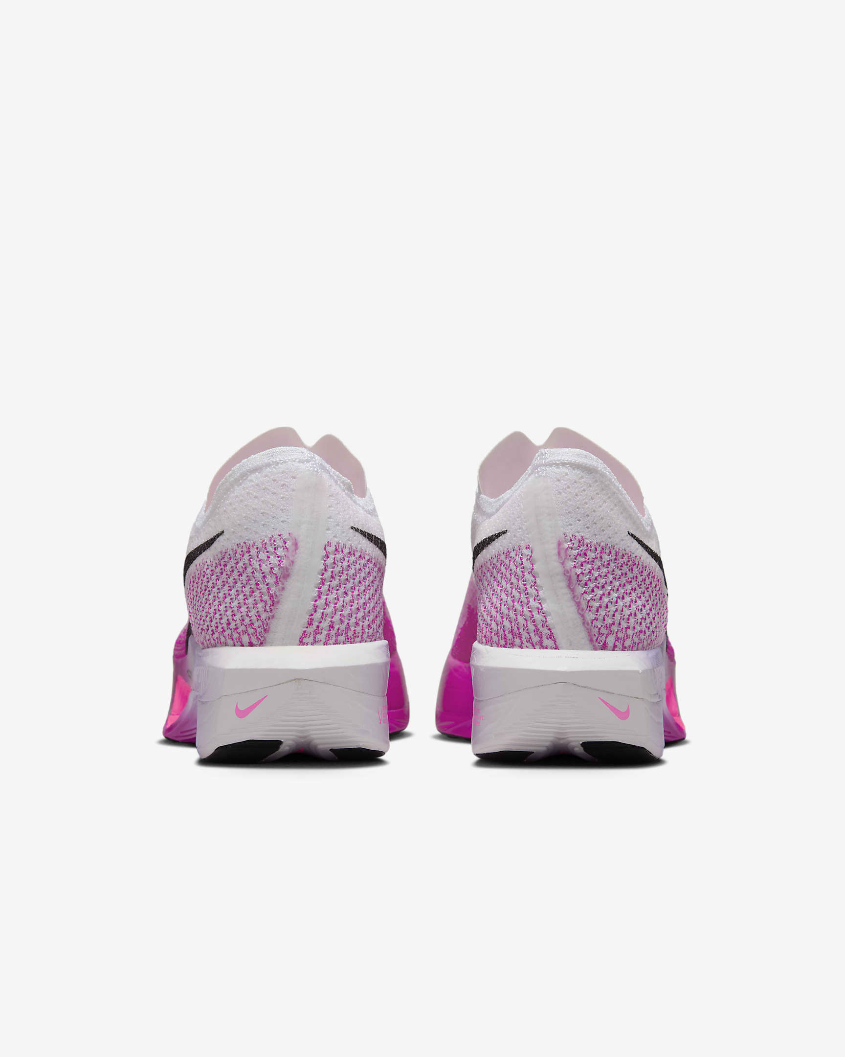 Nike Vaporfly 3-konkurrenceløbesko til vej til mænd - hvid/Vivid Purple/Purple Agate/sort