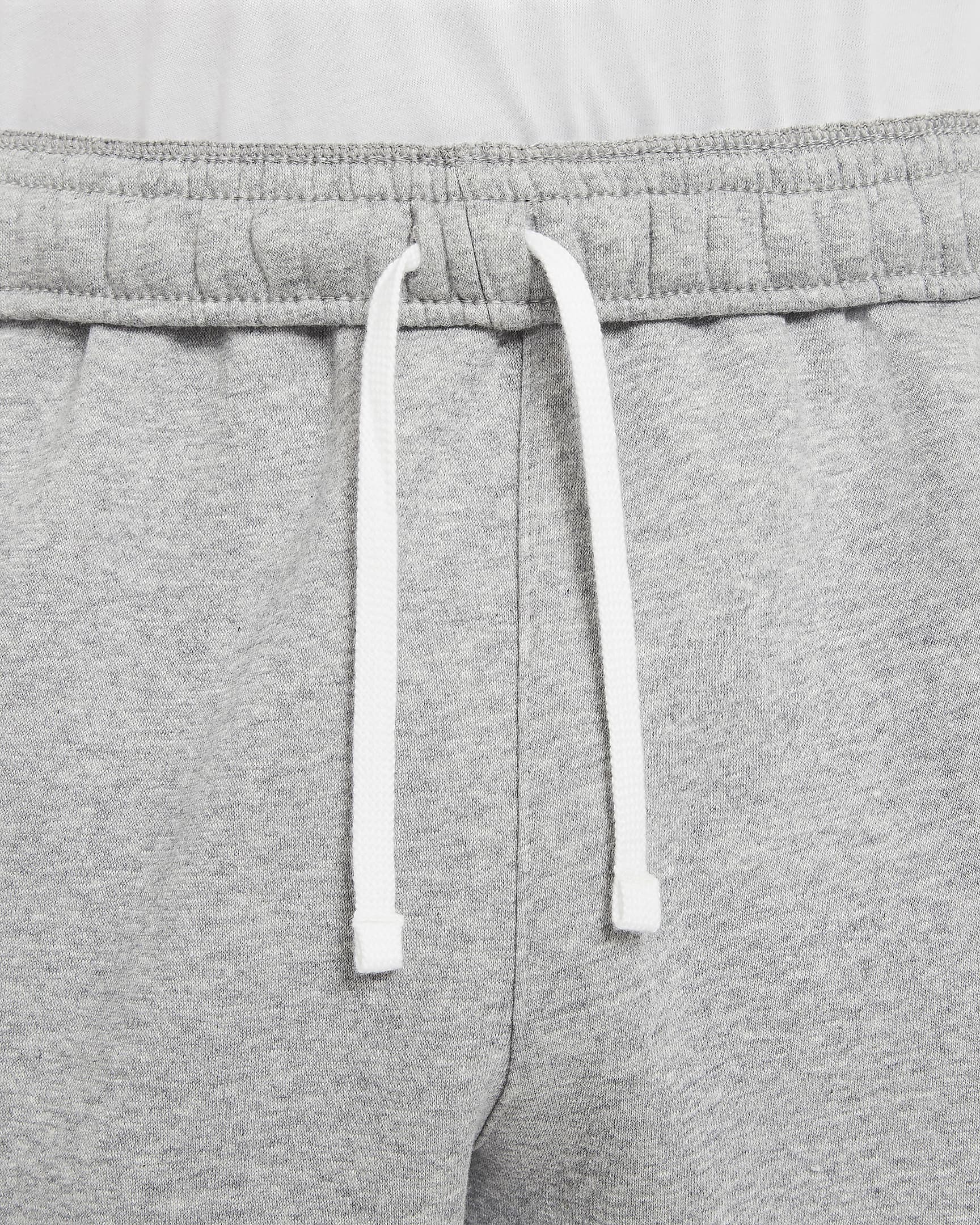 Nike Sportswear Club mønstret shorts til herre - Dark Grey Heather/Hvit/Hvit