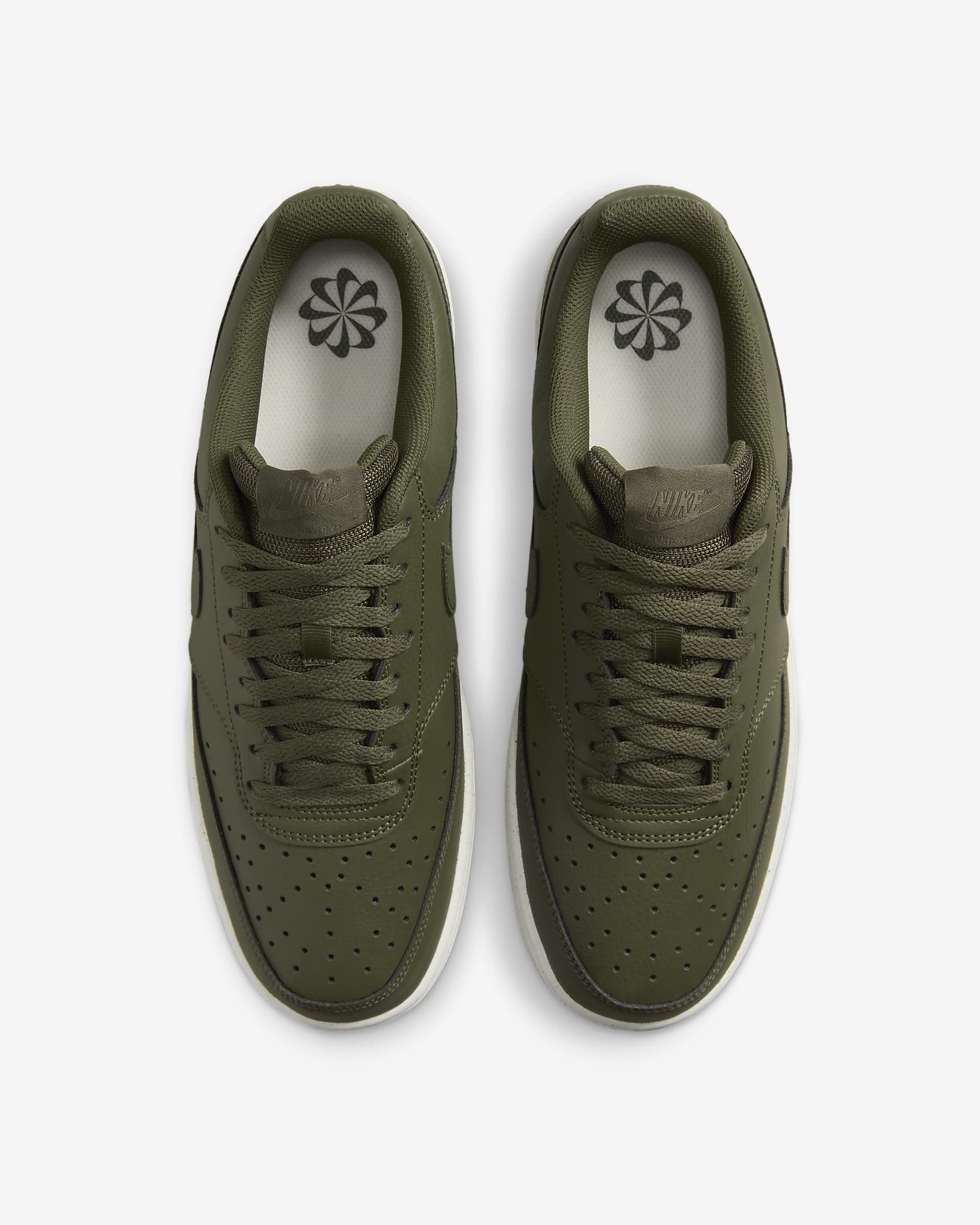 Nike Court Vision Low Next Nature Men's Shoes - Cargo Khaki/Sail/Cargo Khaki