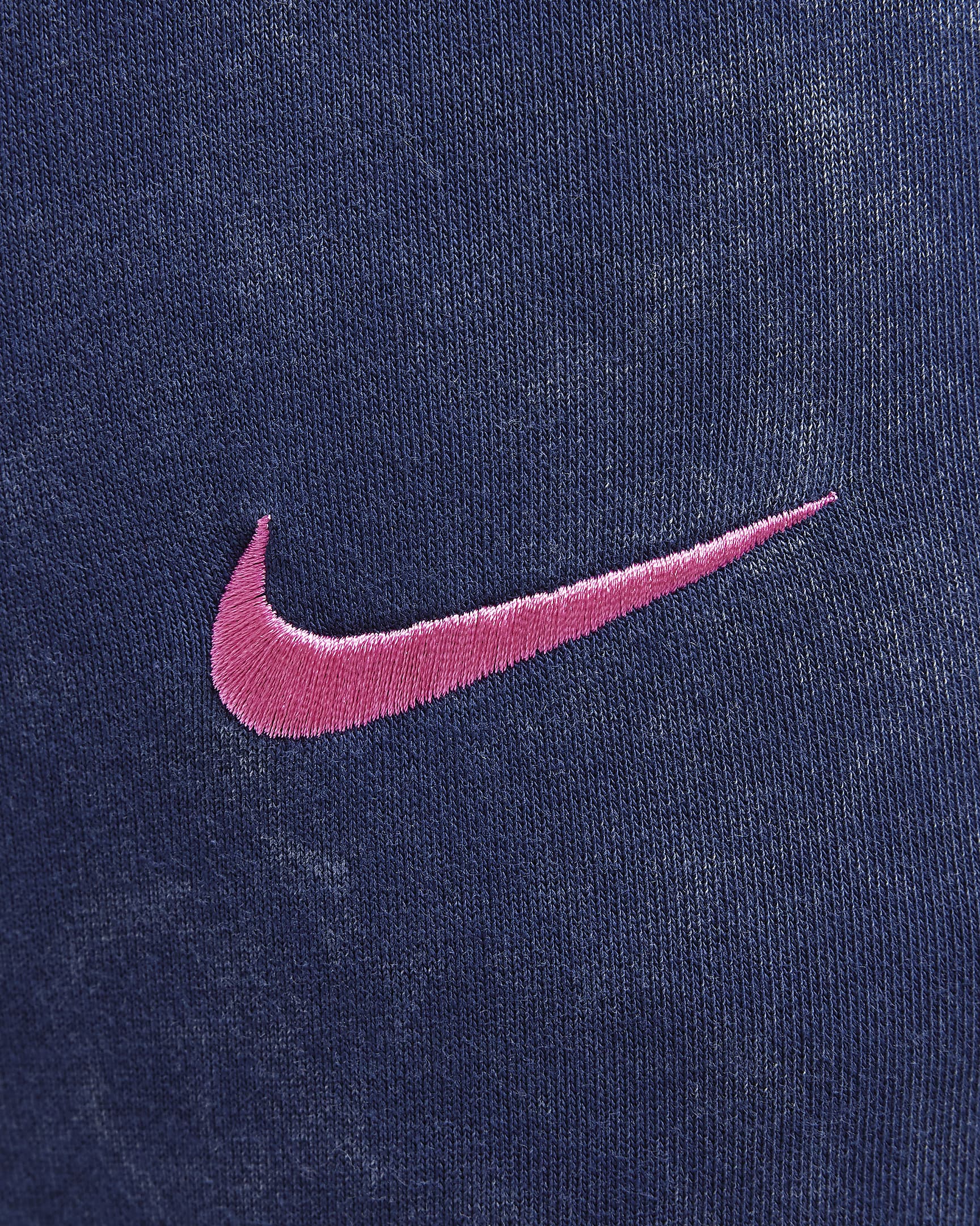 Atlético Madrid Club Third Men's Nike Football French Terry Joggers - Blue Void/Pink Glow