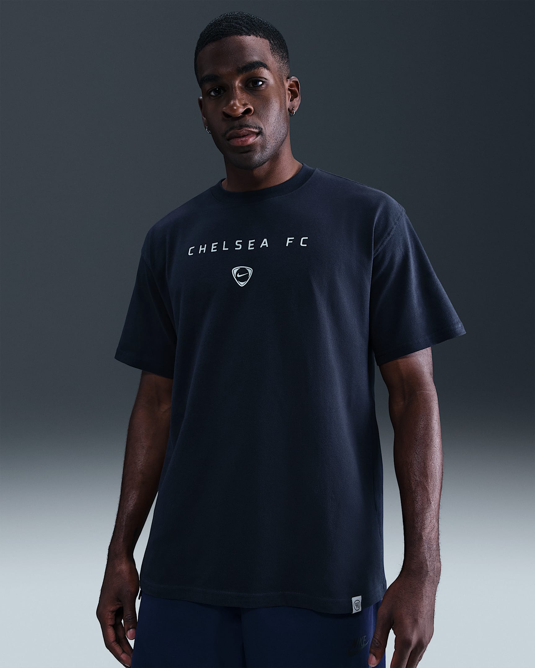 FC Chelsea Nike Total 90 Fußball-T-Shirt (Herren) - Obsidian
