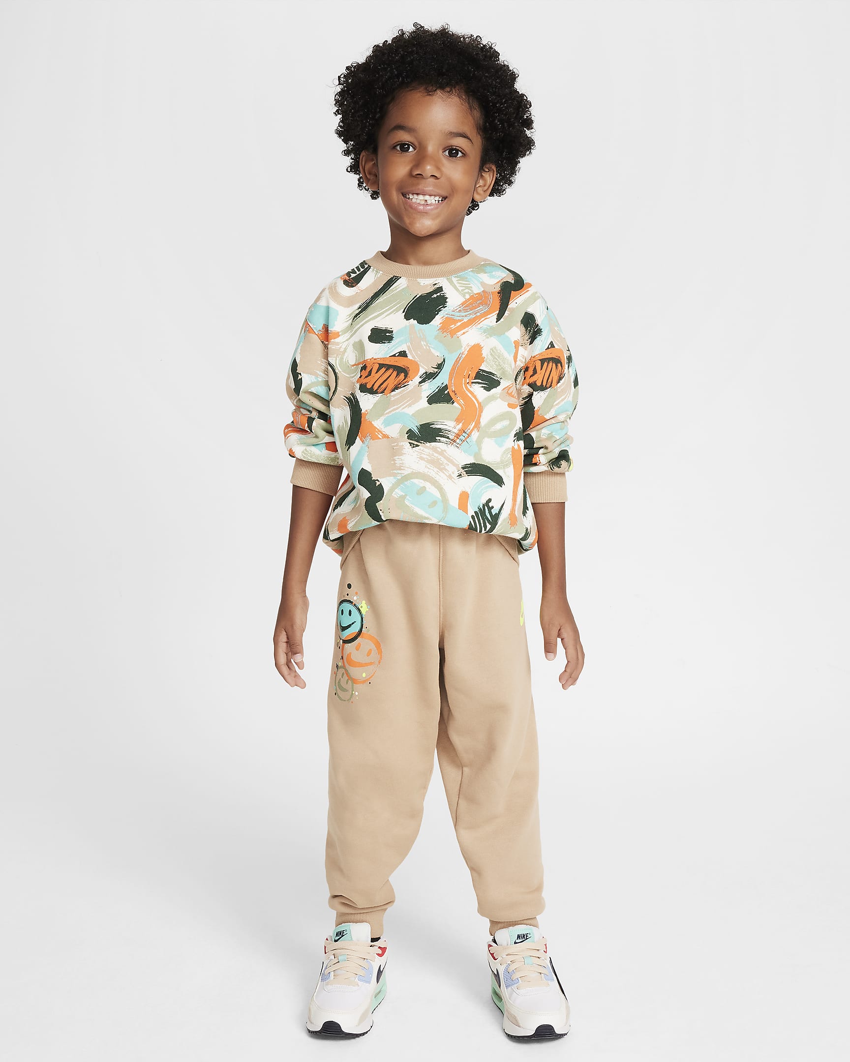 Completo in 2 pezzi con girocollo Nike Sportswear "Express Yourself" – Bambino/a - Hemp