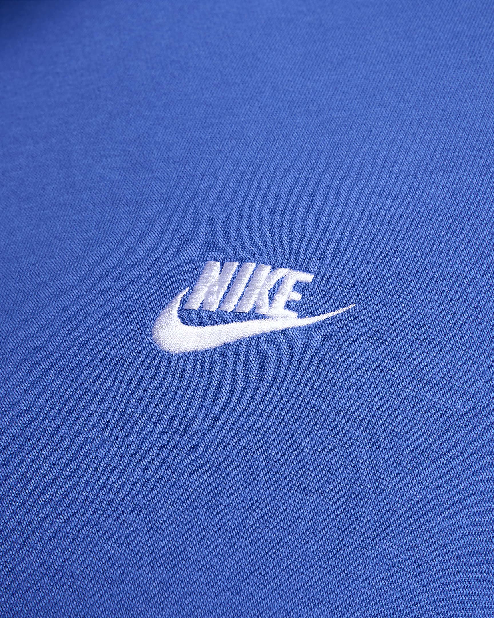 Sweat à capuche Nike Sportswear Club Fleece - Game Royal/Game Royal/Blanc