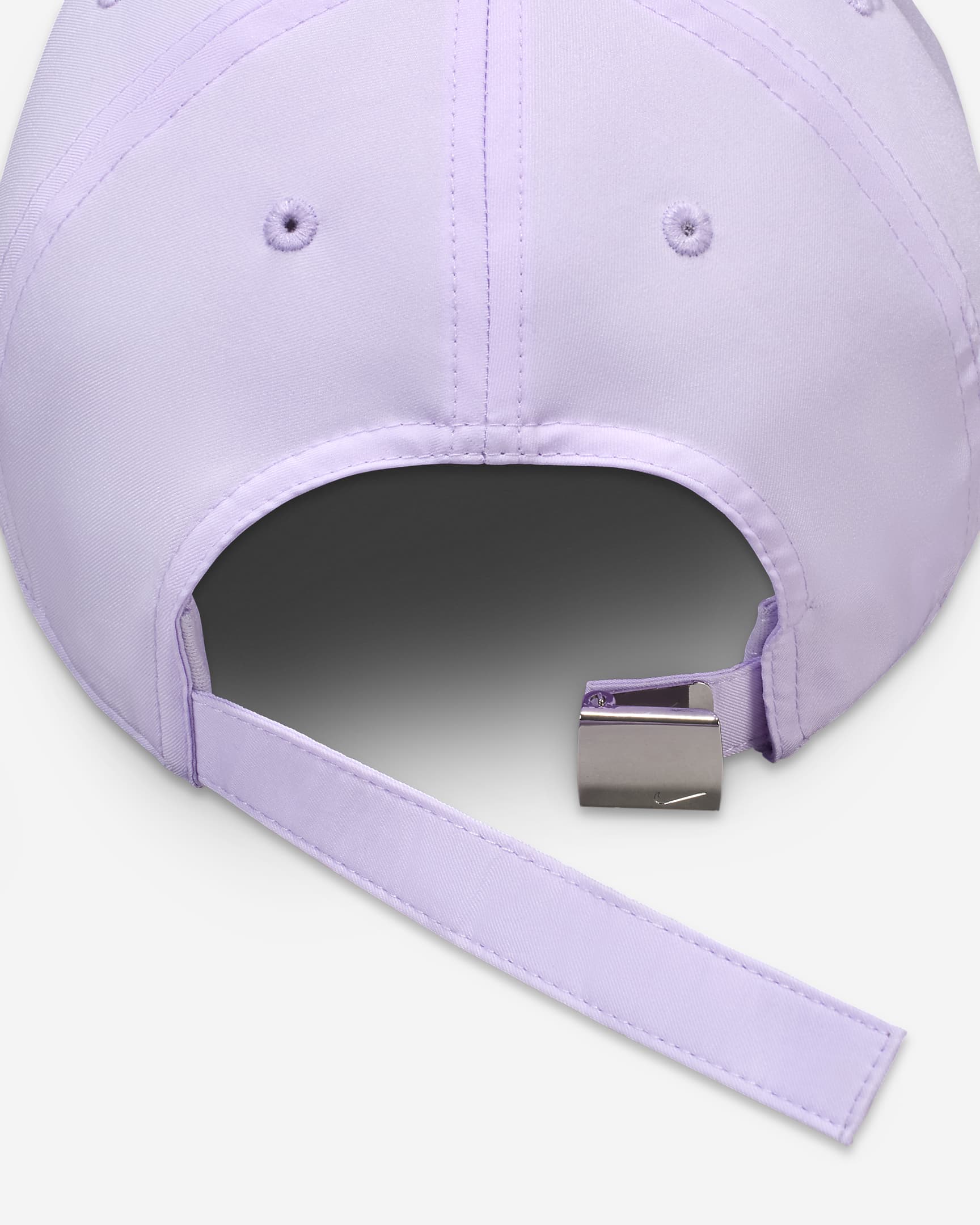 Nike Dri-FIT Club Kids' Unstructured Metal Swoosh Cap - Lilac Bloom