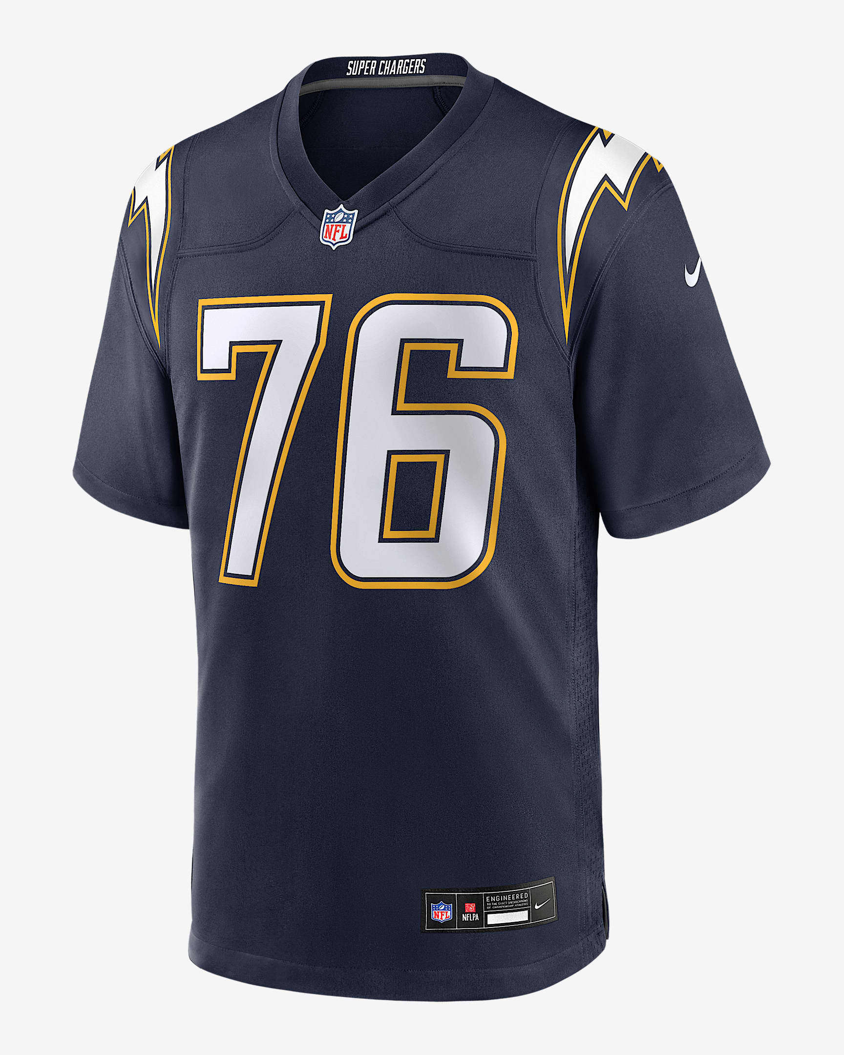 Joe Alt Los Angeles Chargers Men's Nike NFL Game Jersey - Navy