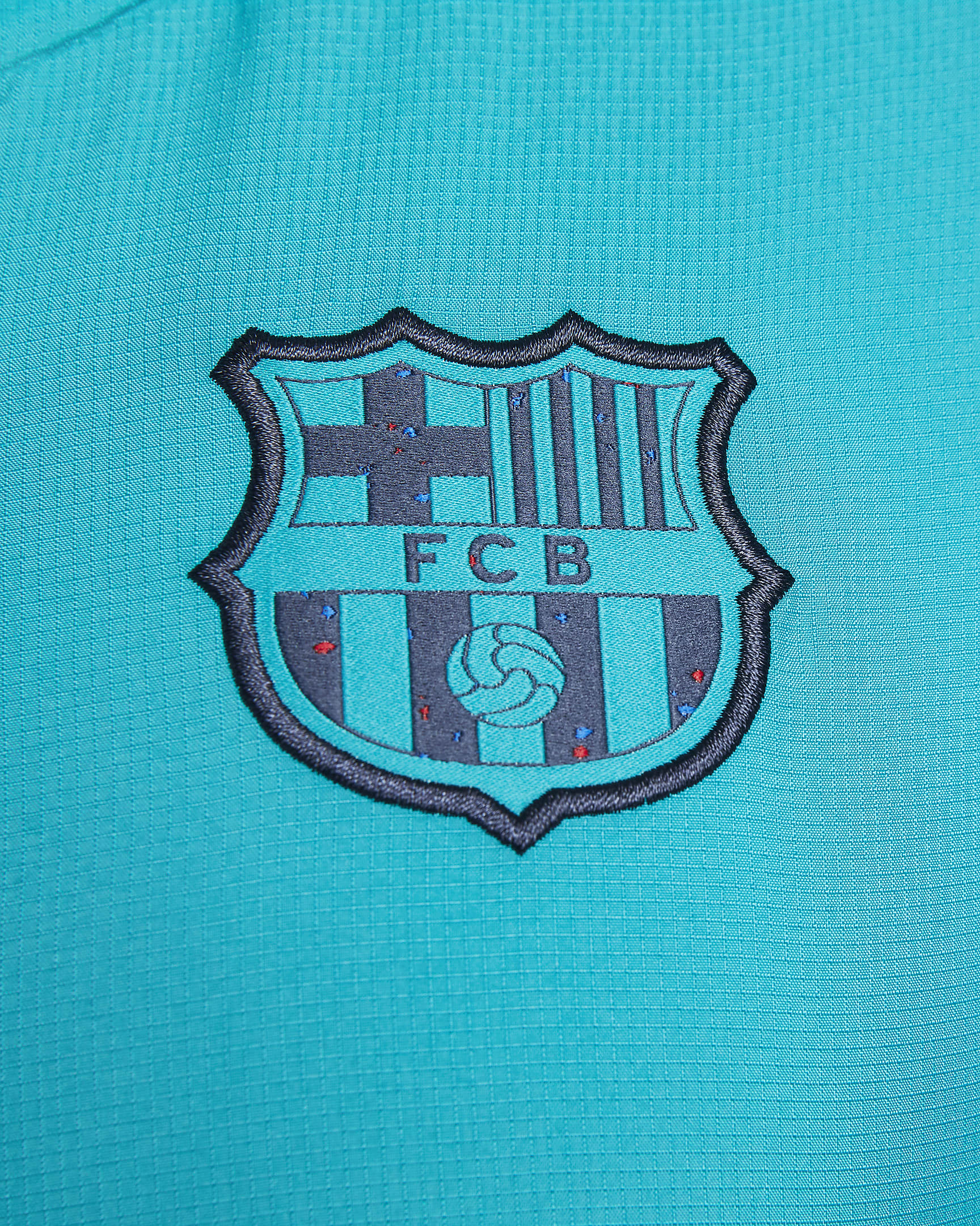 F.C. Barcelona Third Women's Nike Football Woven Jacket - Energy/Thunder Blue