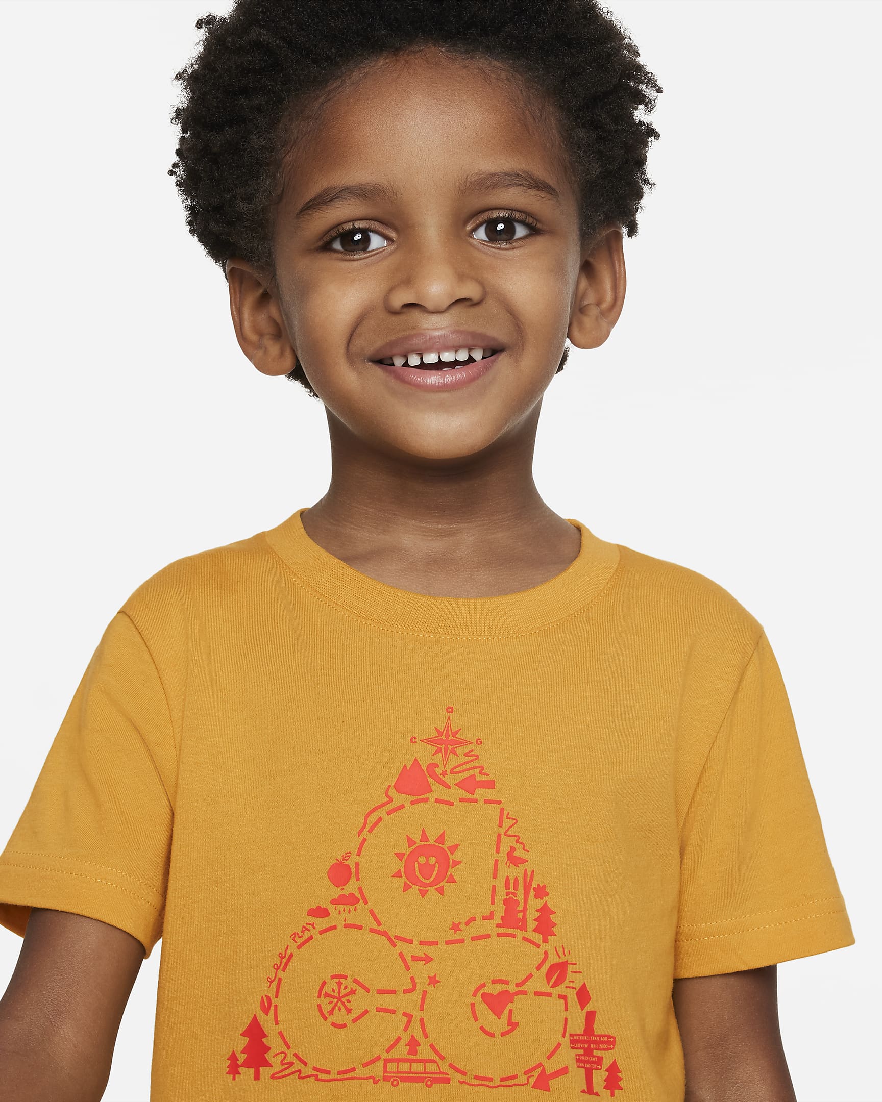 Nike ACG-T-Shirt für jüngere Kinder - Yellow Ochre