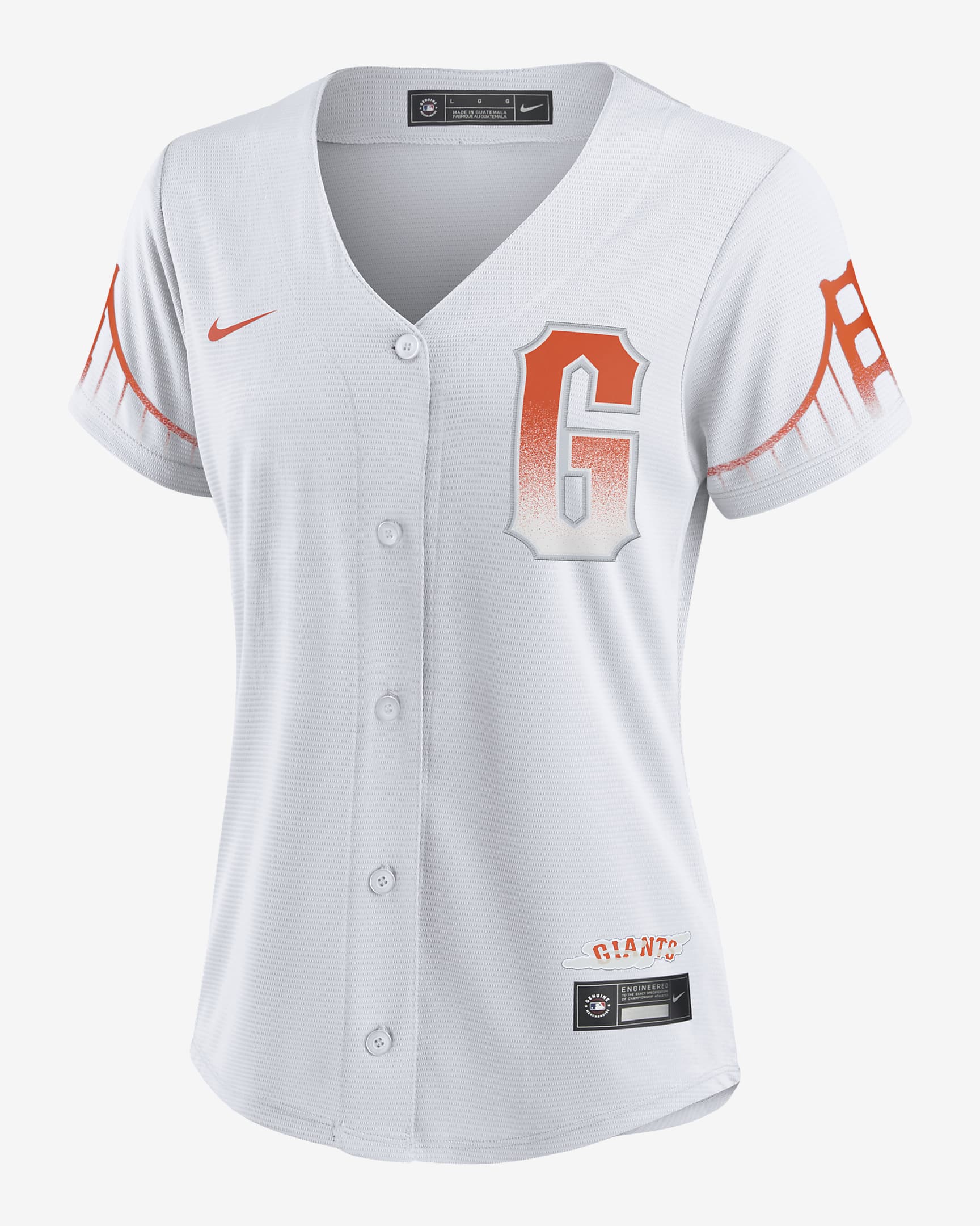 Jersey de béisbol Replica para mujer MLB San Francisco Giants City