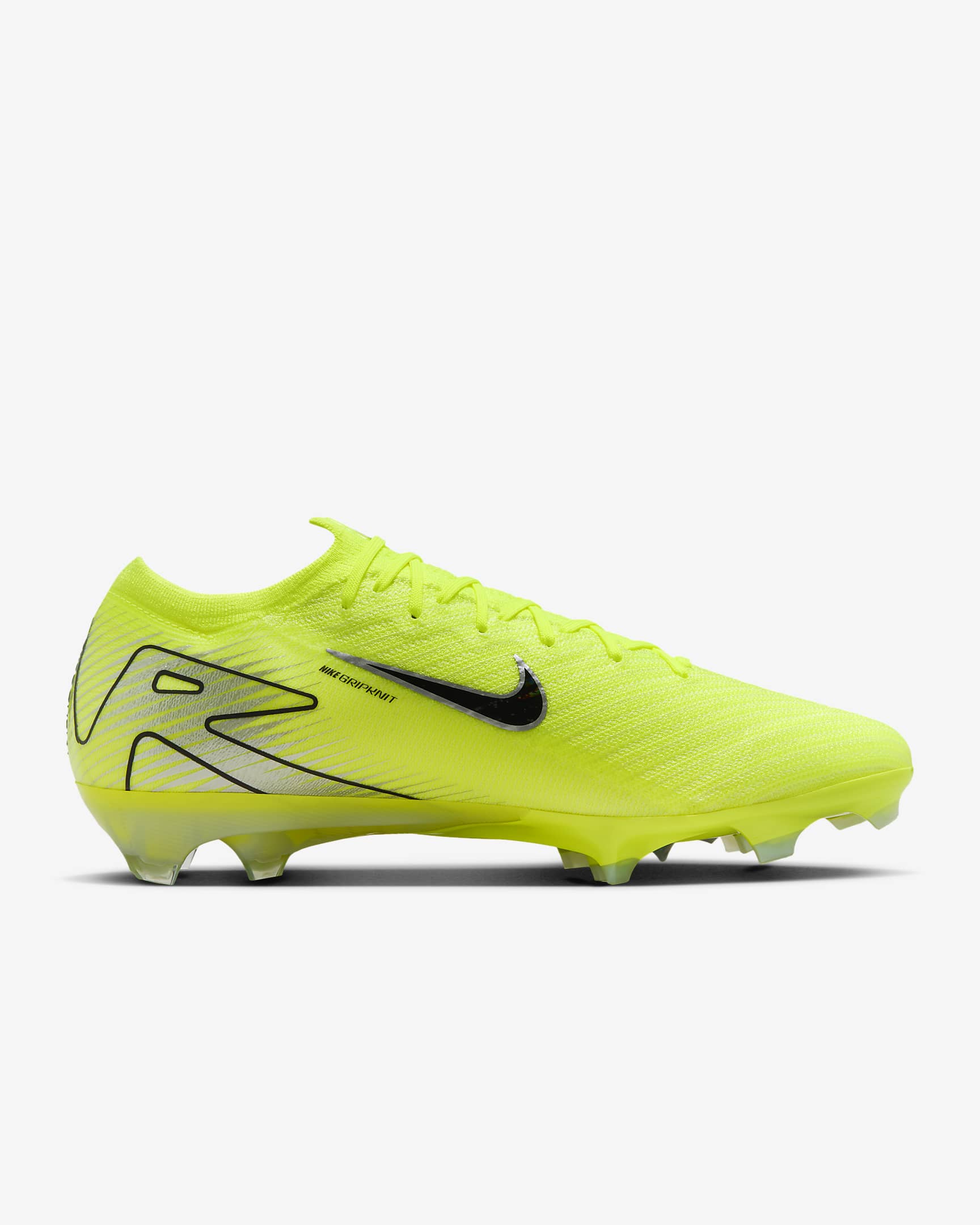 Ποδοσφαιρικά παπούτσια χαμηλού προφίλ FG Nike Mercurial Vapor 16 Elite - Volt/Μαύρο