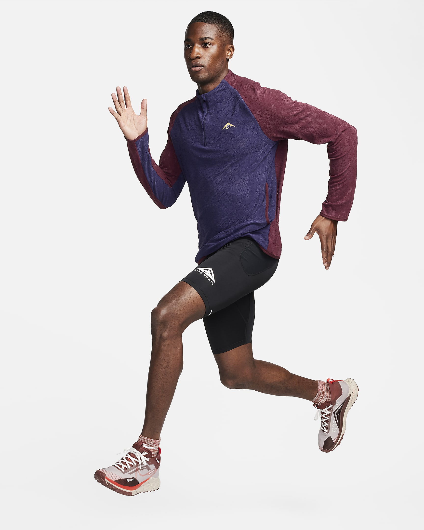 Nike Trail Men's Dri-FIT 1/2-Zip Running Top. Nike UK