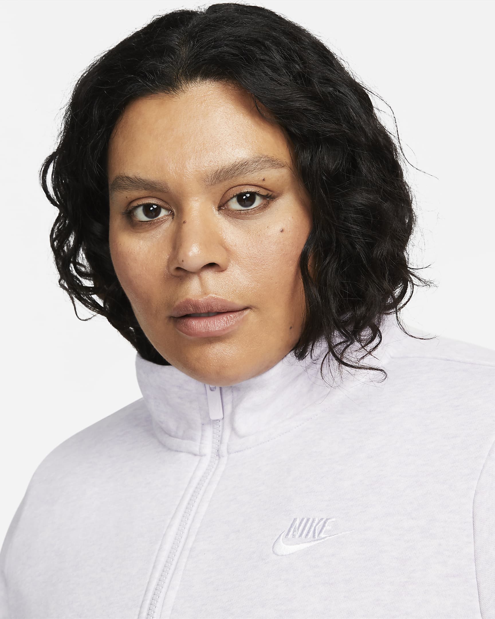 Nike Sportswear Club Fleece Women's 1/2Zip Sweatshirt (Plus Size