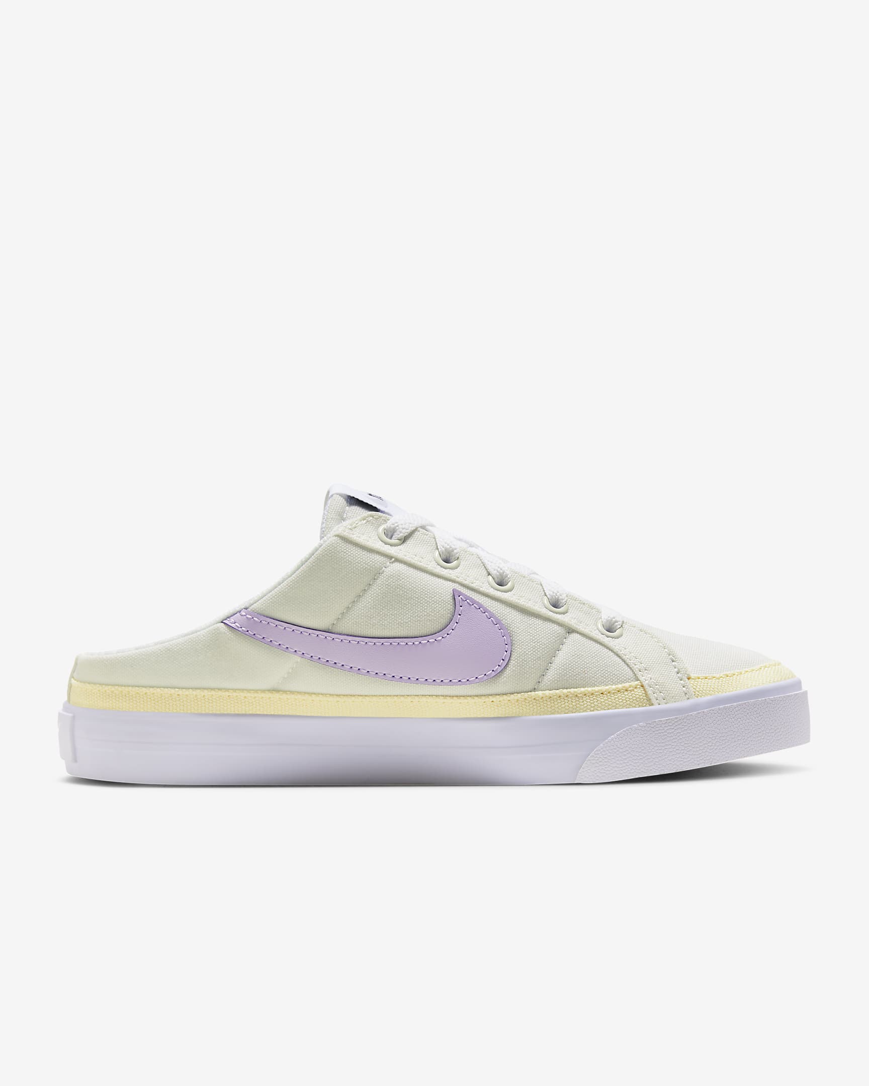 NikeCourt Legacy Women's Mules - Sail/White/Sundial/Violet Mist