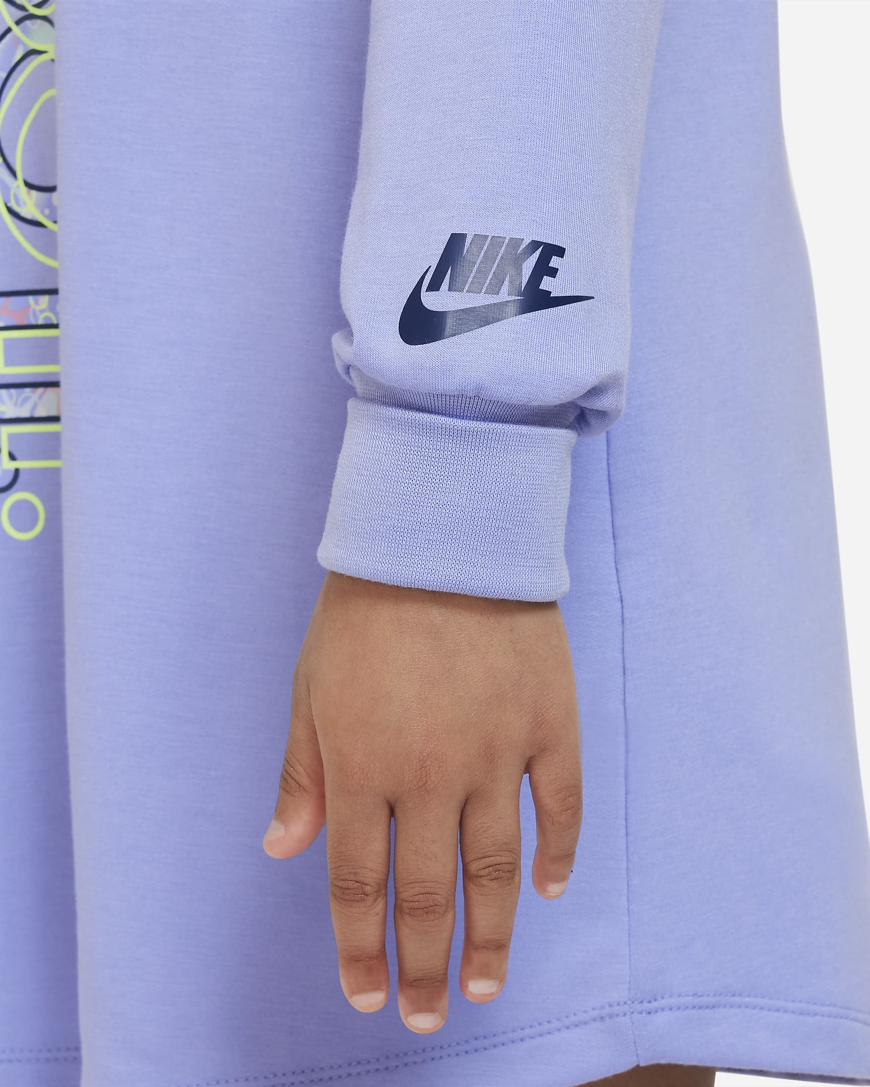hooded dress nike