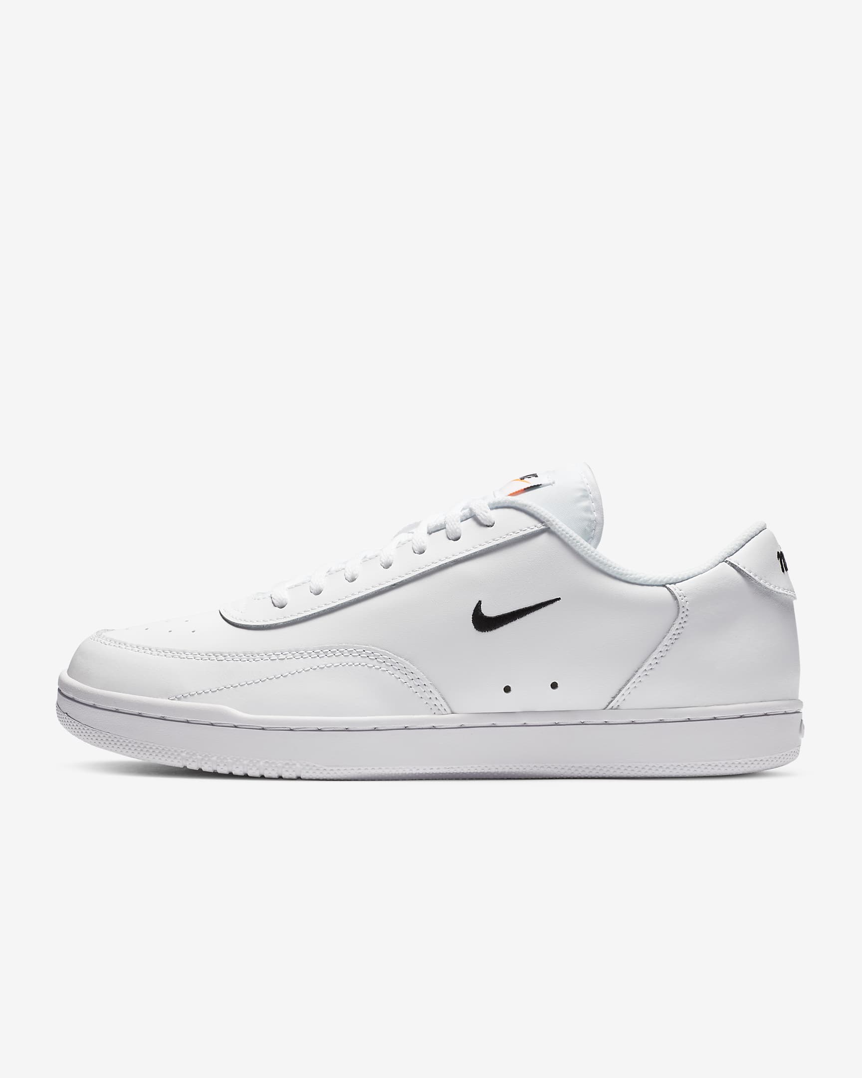 NikeCourt Vintage Men's Shoes - White/Total Orange/Black