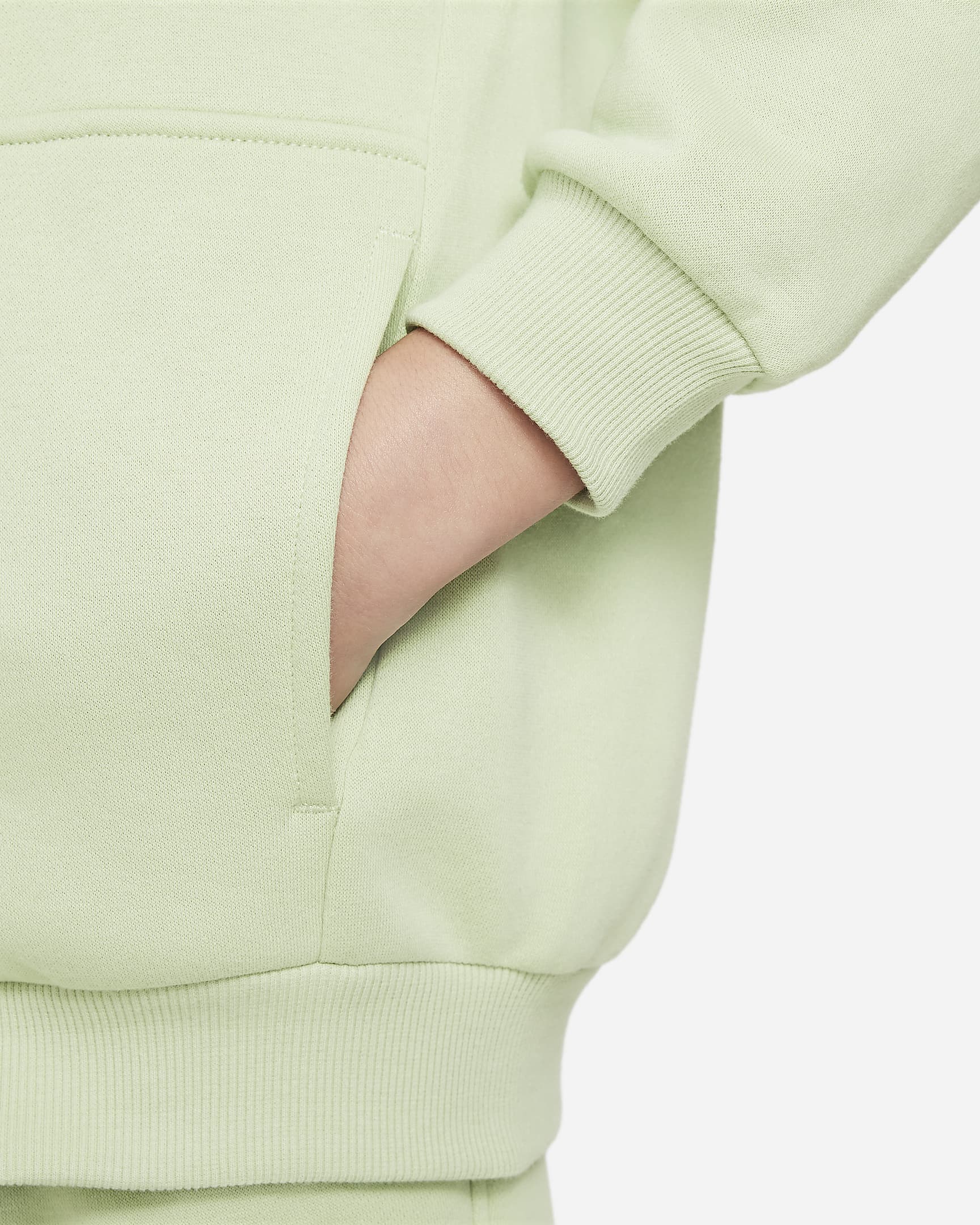 Nike Sportswear Club Fleece Older Kids' (Girls') Oversized Full-Zip ...