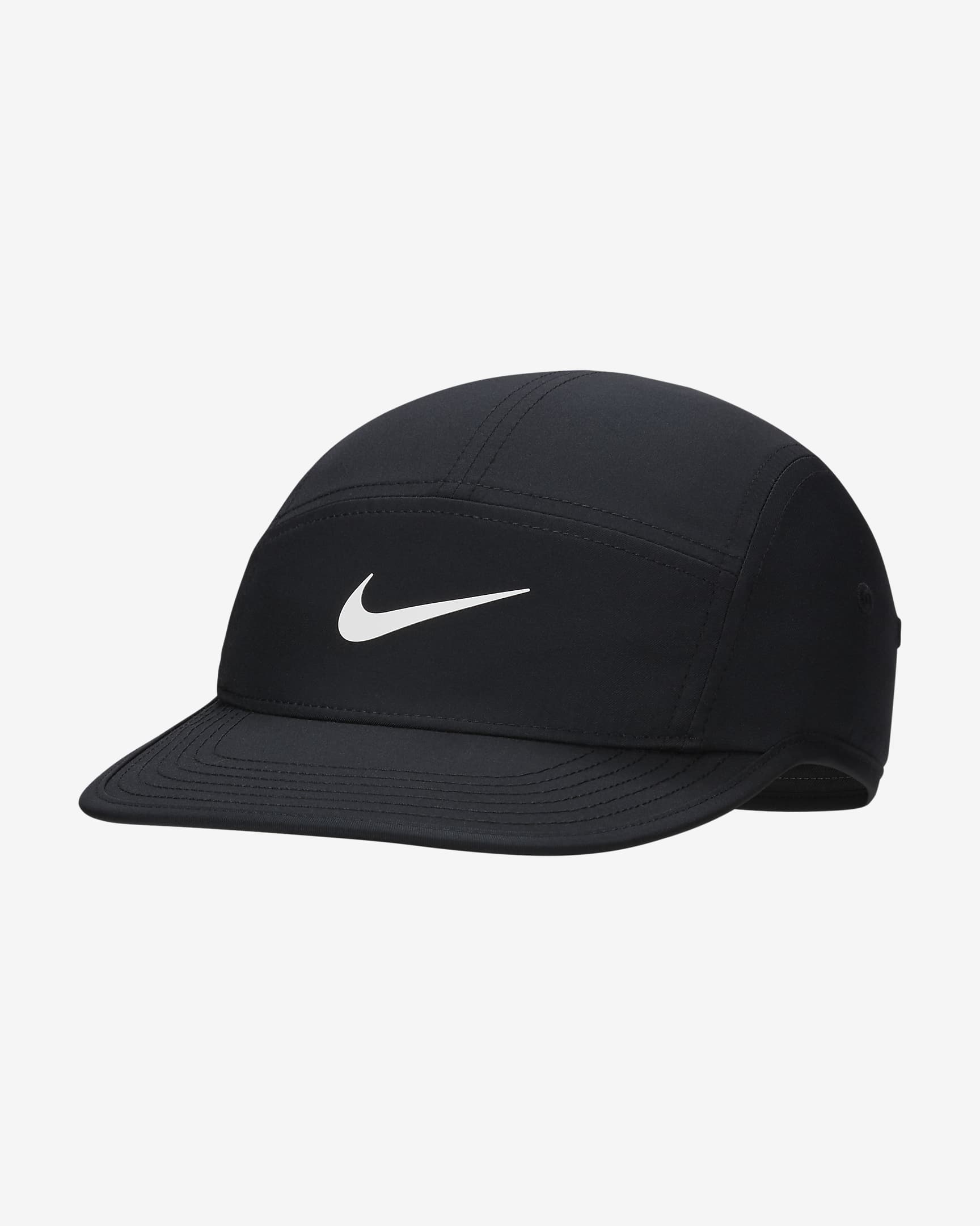 Cappello essenziale con Swoosh Nike Dri-FIT Fly - Nero/Antracite/Bianco